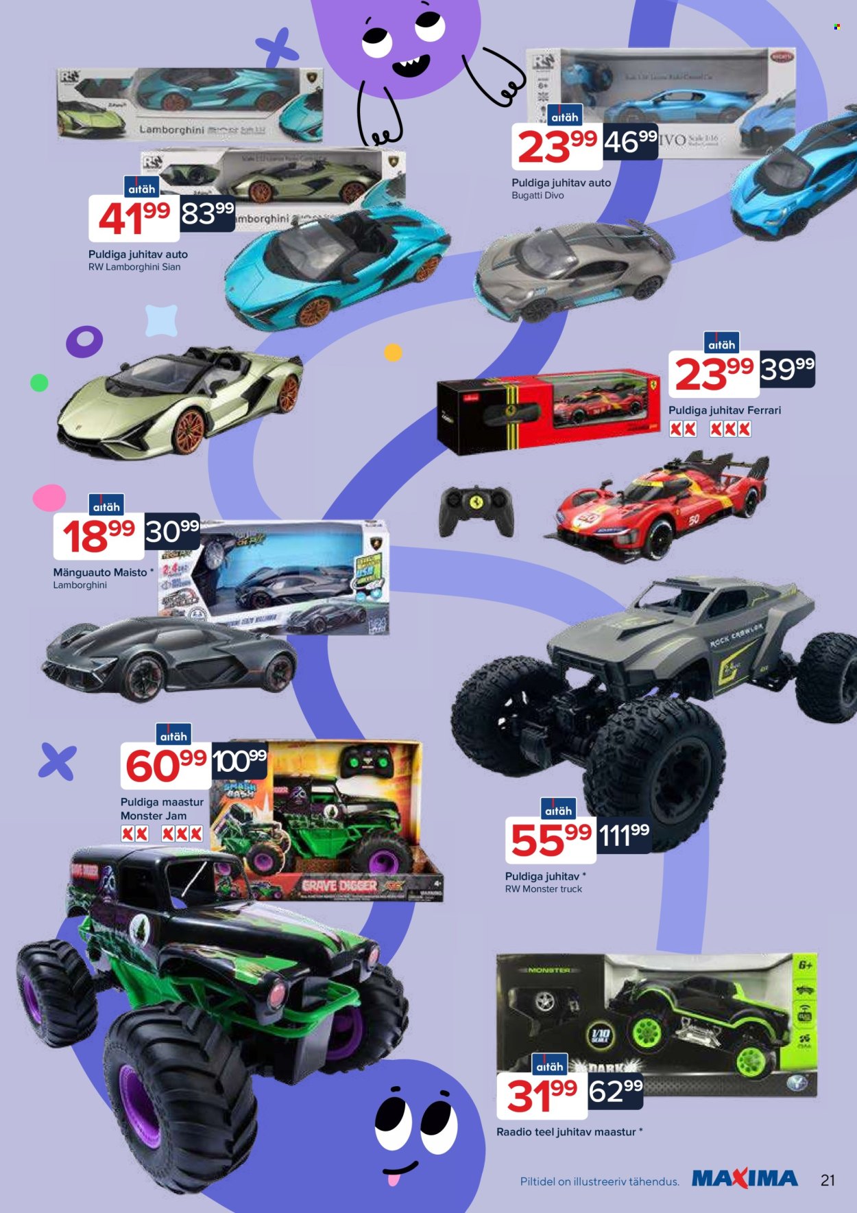 maxima - Maxima kliendileht - Mänguasjakataloog 2025 (6.11 - 31.12.2025) - page: 21