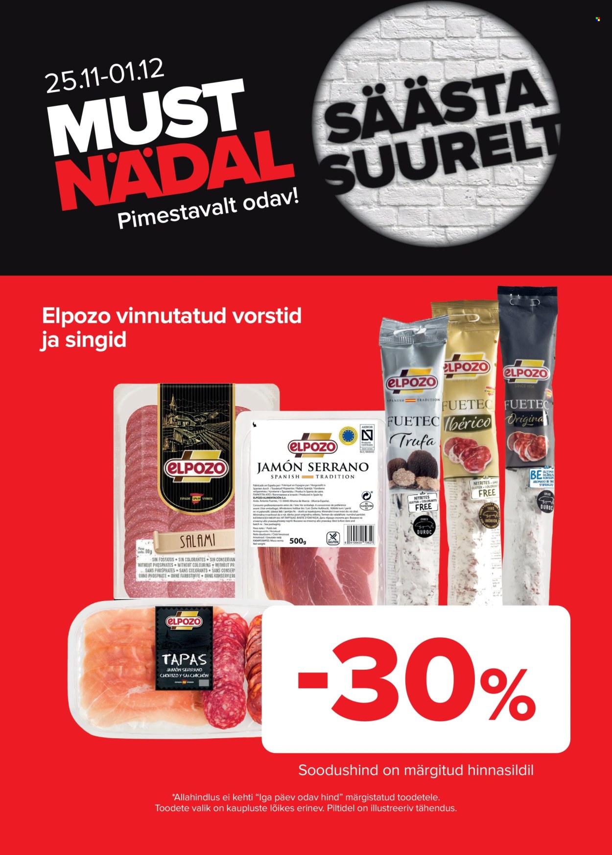 maxima - Maxima kliendileht - Must nädal Maximas! (25.11 - 1.12.2025) - page: 11