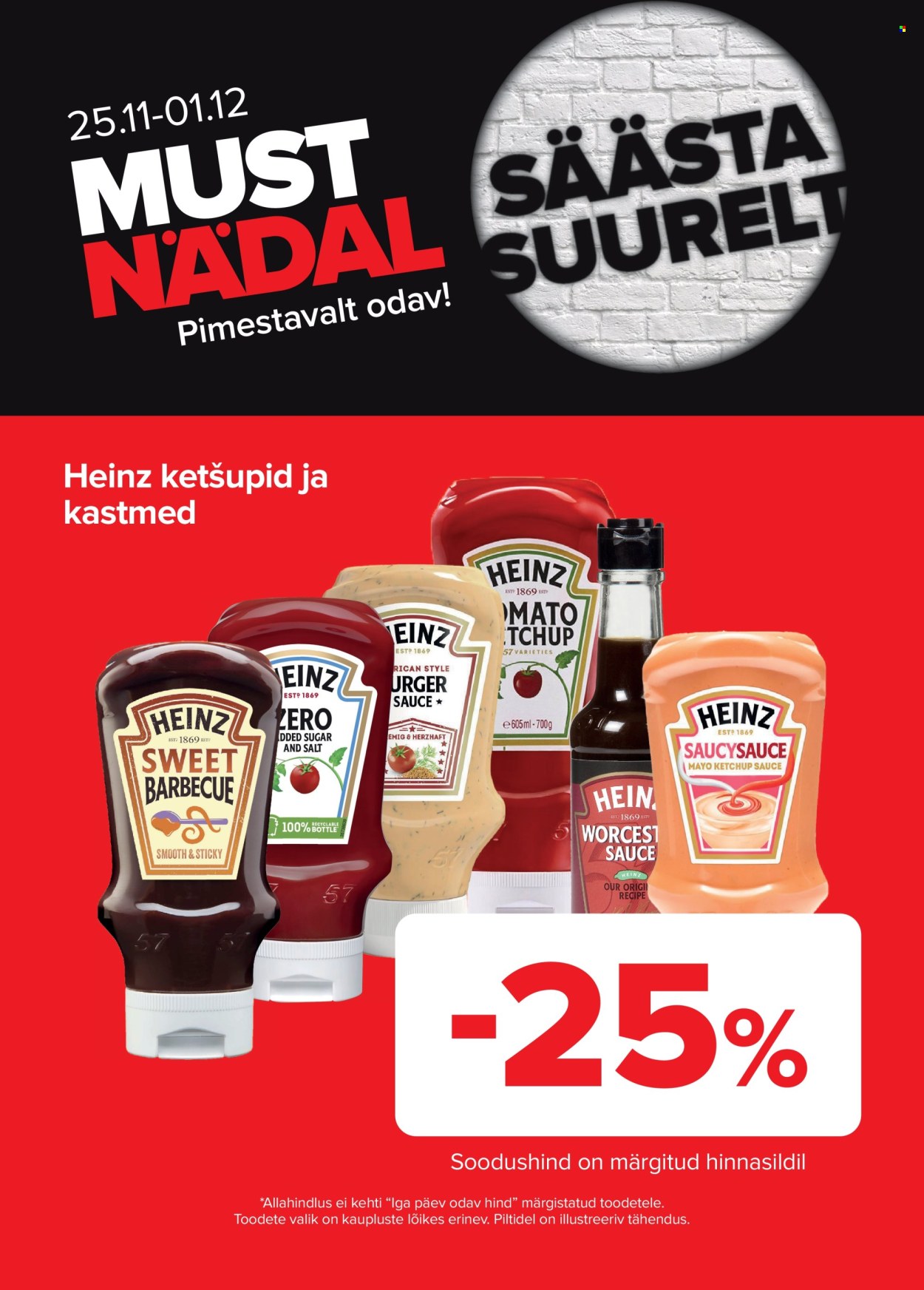 maxima - Maxima kliendileht - Must nädal Maximas! (25.11 - 1.12.2025) - page: 3