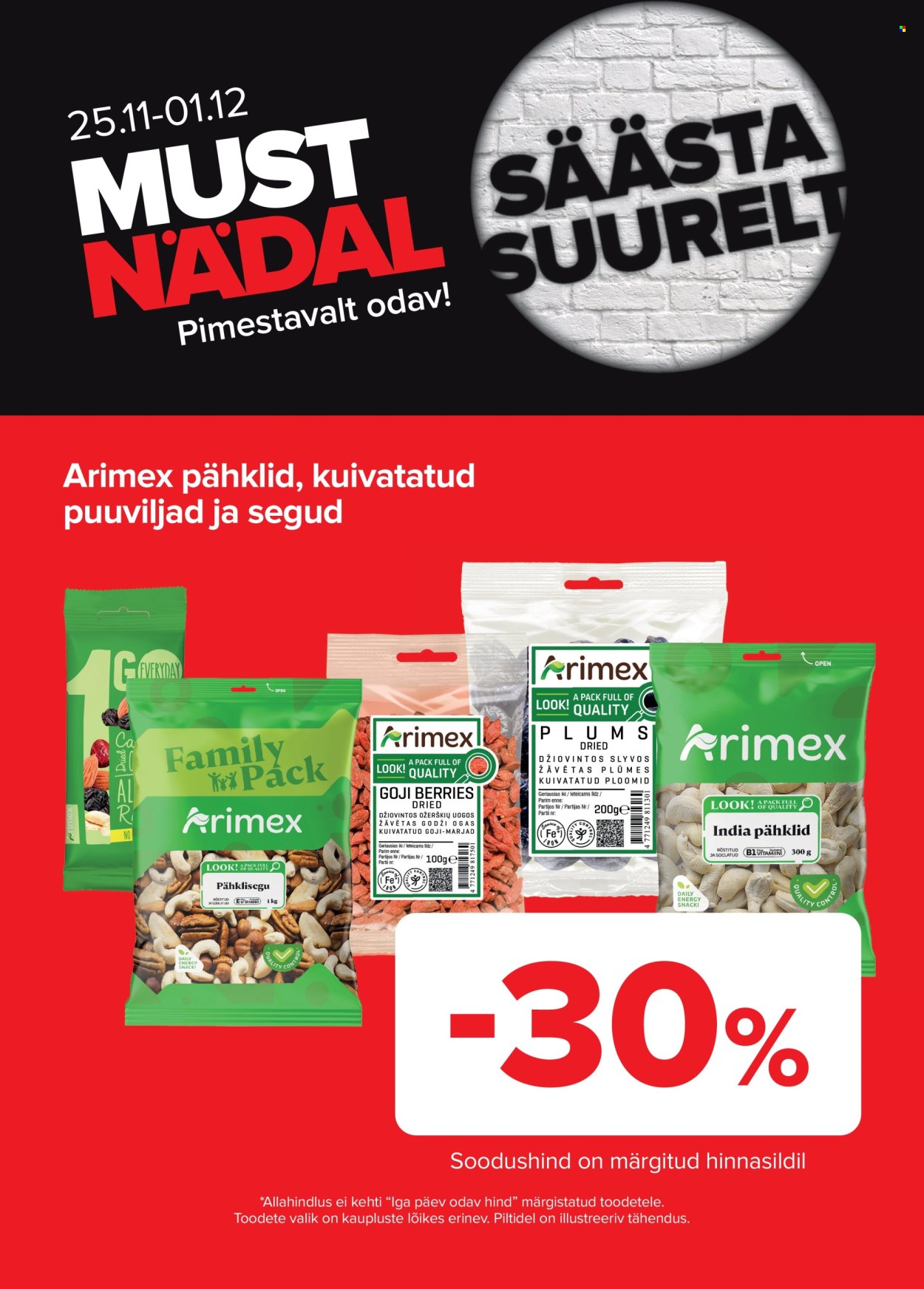 maxima - Maxima kliendileht - Must nädal Maximas! (25.11 - 1.12.2025) - page: 14