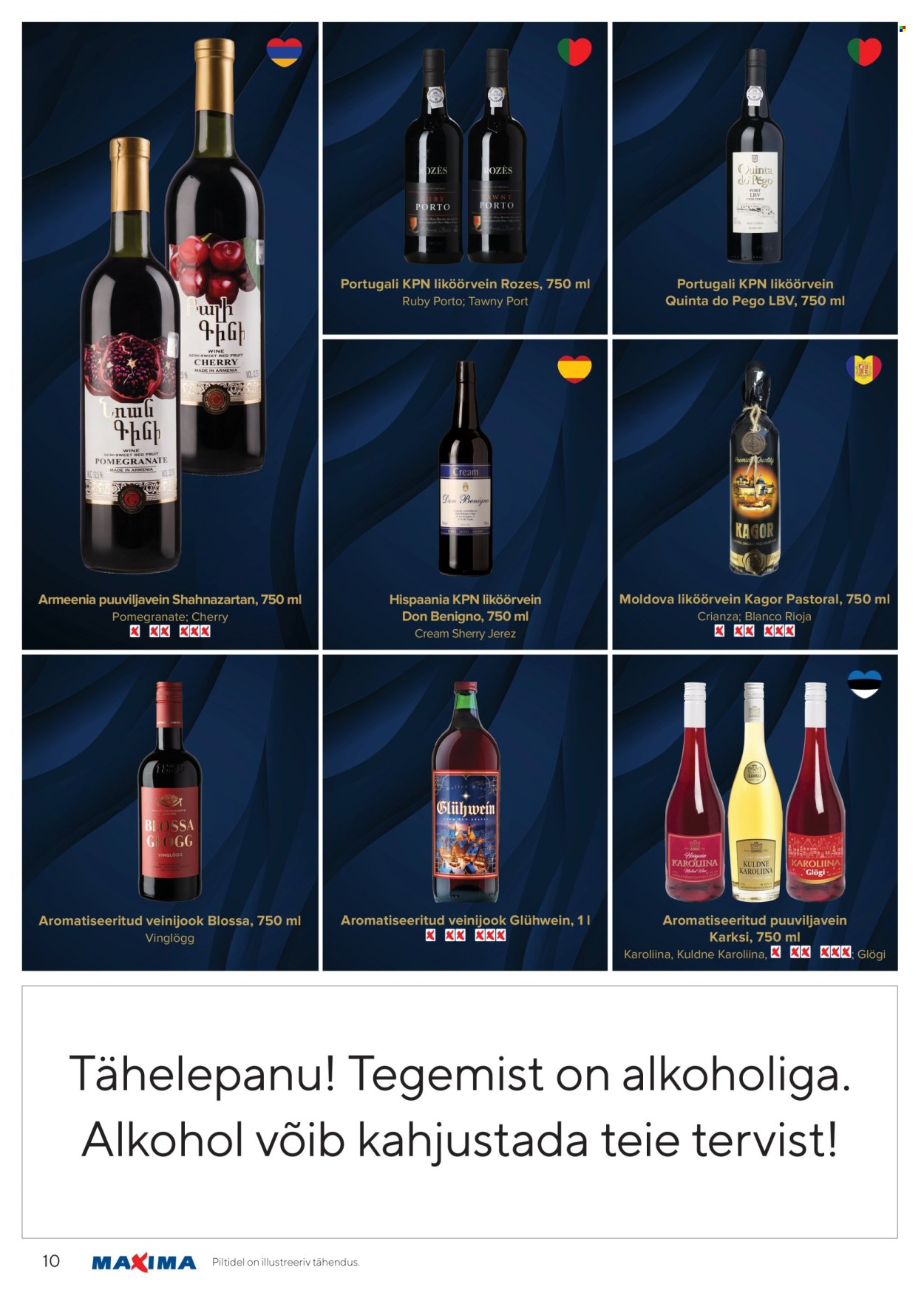 maxima - Maxima kliendileht - Joogikataloog (27.11.2025 - 7.01.2026) - page: 10