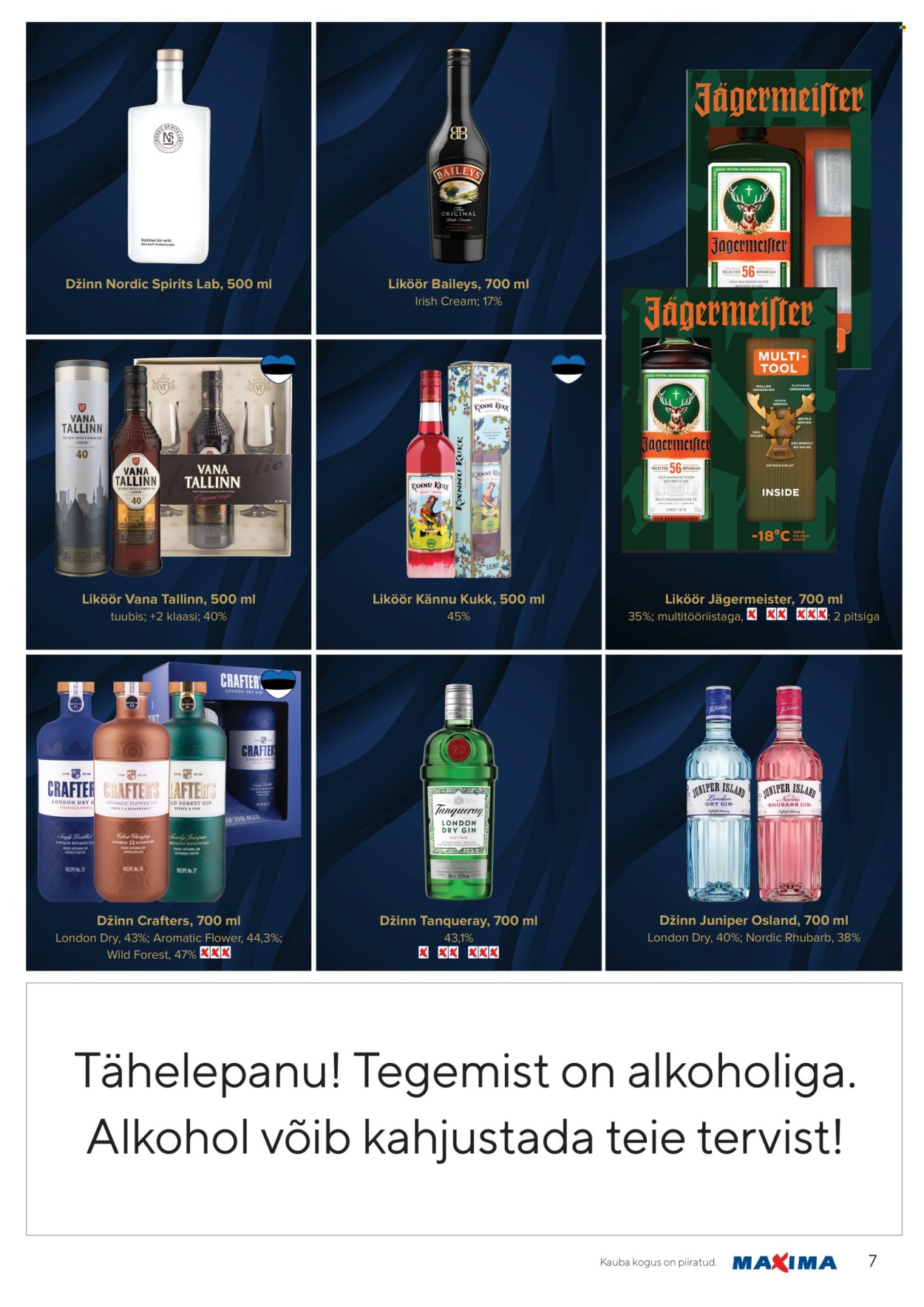maxima - Maxima kliendileht - Joogikataloog (27.11.2025 - 7.01.2026) - page: 7