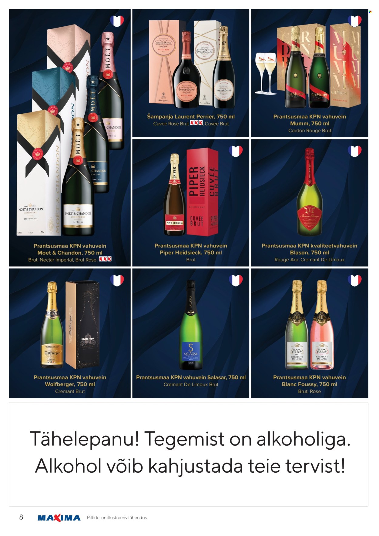 maxima - Maxima kliendileht - Joogikataloog (27.11.2025 - 7.01.2026) - page: 8