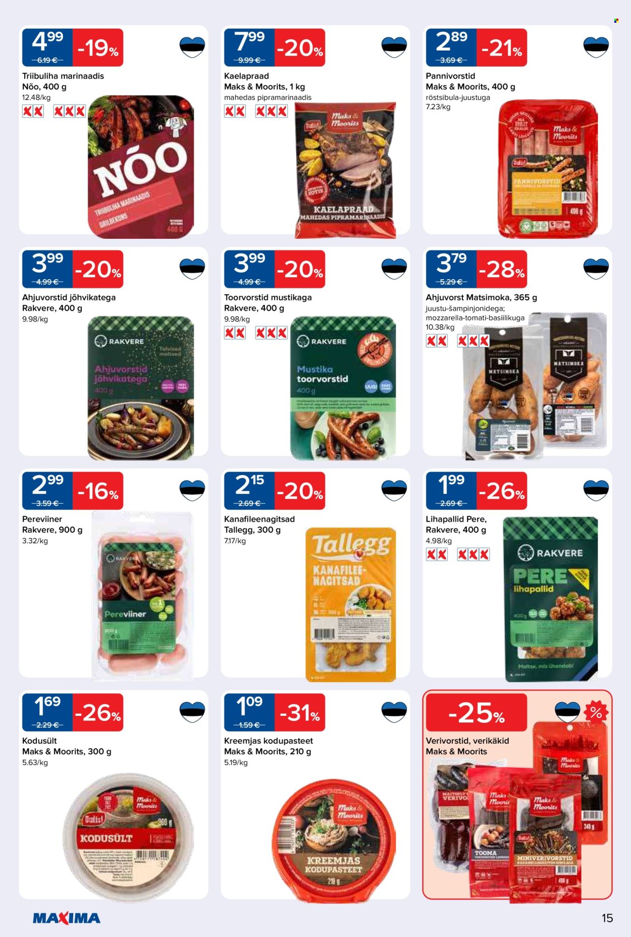 maxima - Maxima kliendileht - Maxima kliendileht nr. 49 (2.12 - 8.12.2025) - page: 15