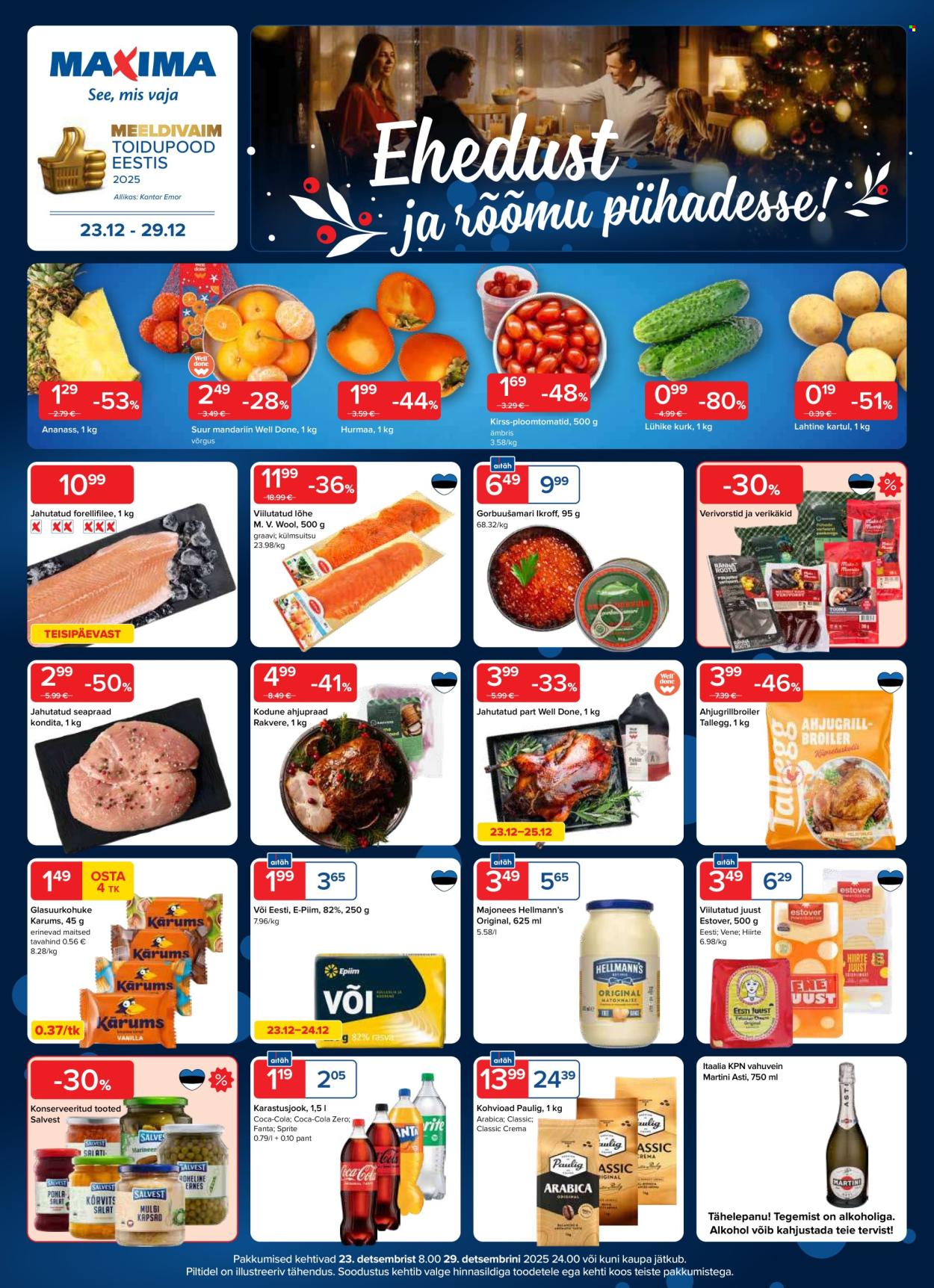 maxima - Maxima kliendileht - Maxima kliendileht nr. 52 (23.12 - 29.12.2025)