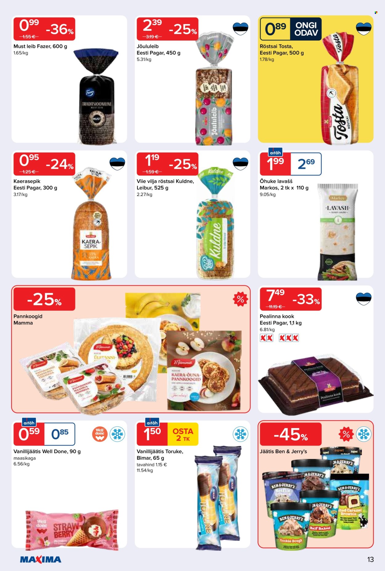 maxima - Maxima kliendileht - Maxima kliendileht nr. 1 (30.12.2025 - 5.01.2026) - page: 13