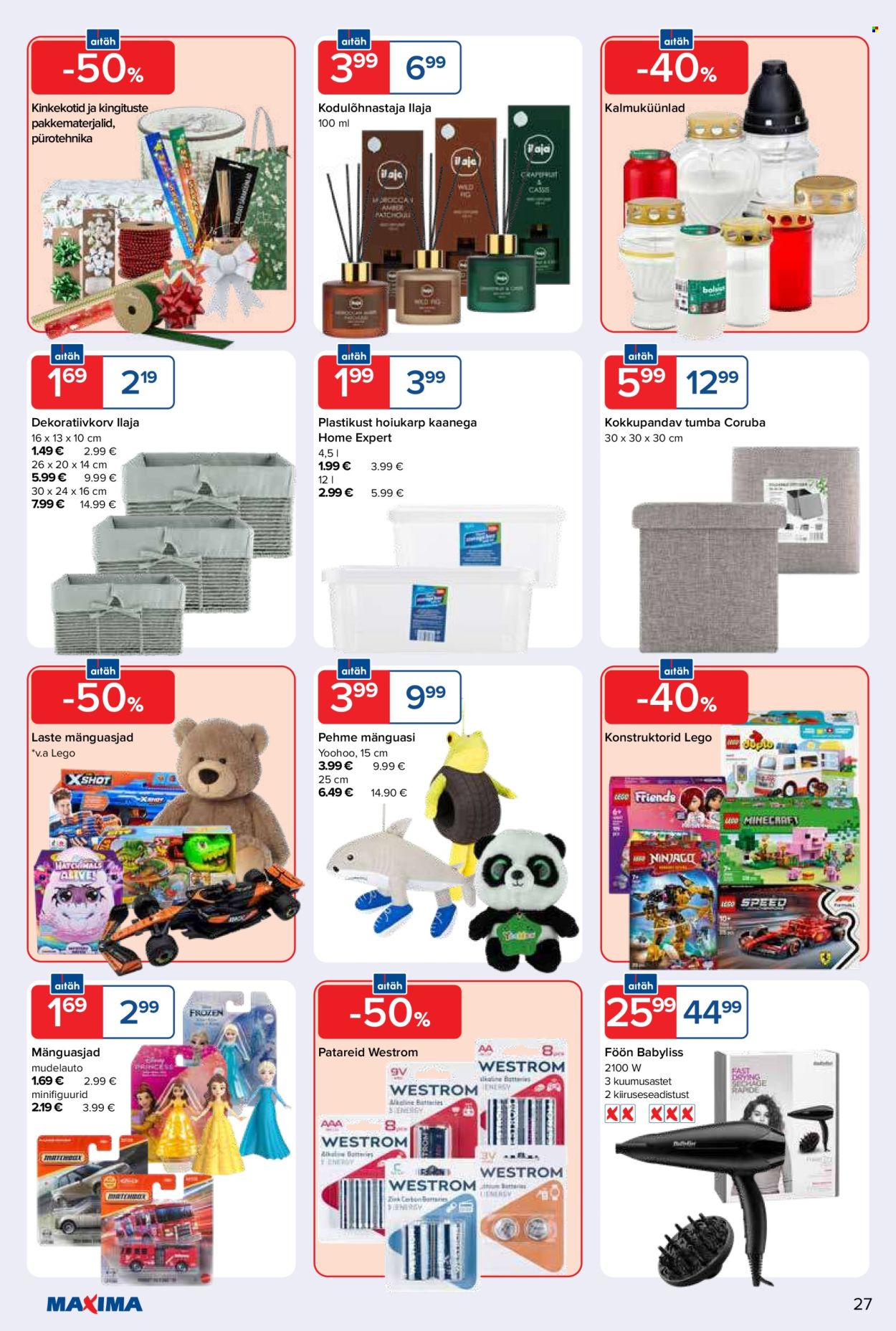 maxima - Maxima kliendileht - Maxima kliendileht nr. 1 (30.12.2025 - 5.01.2026) - page: 27