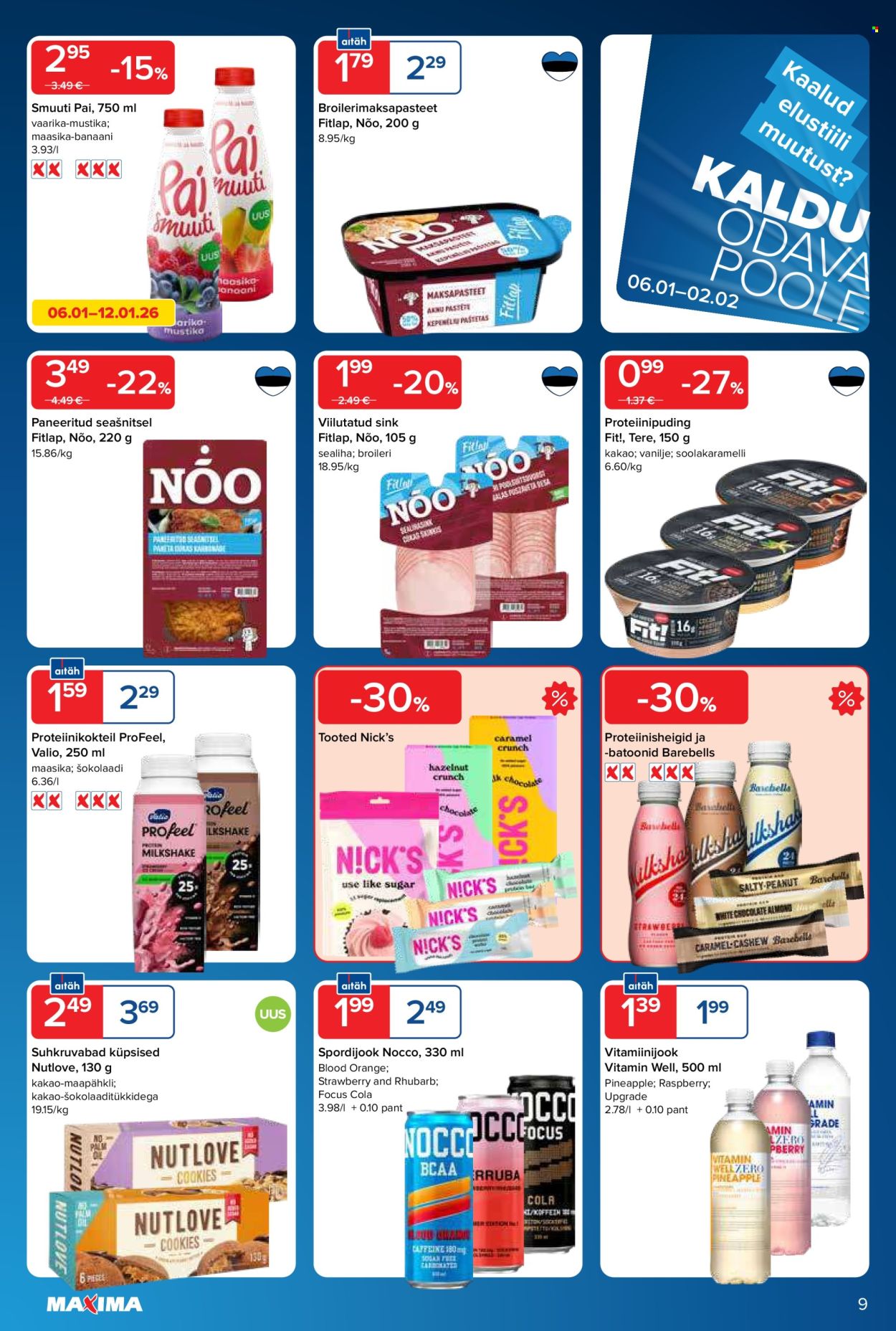 maxima - Maxima kliendileht - Maxima kliendileht nr. 2 (6.01 - 12.01.2026) - page: 9