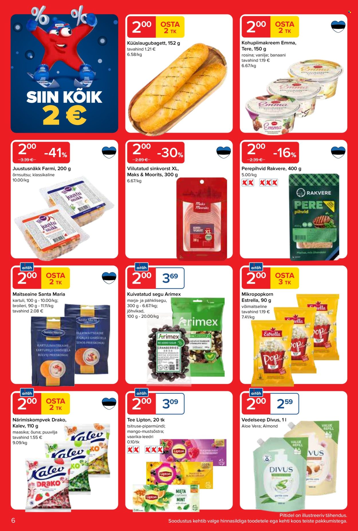 maxima - Maxima kliendileht - Maxima kliendileht nr. 2 (6.01 - 12.01.2026) - page: 6