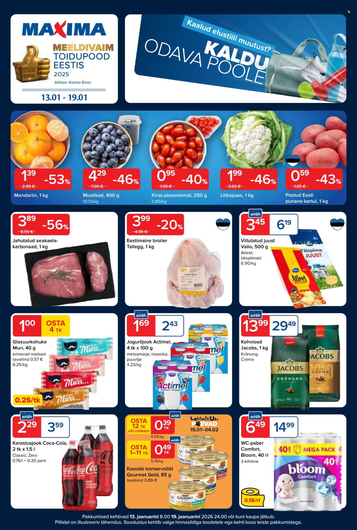 maxima - Maxima kliendileht - Maxima kliendileht 13.01-19.01 (13.01 - 19.01.2026)