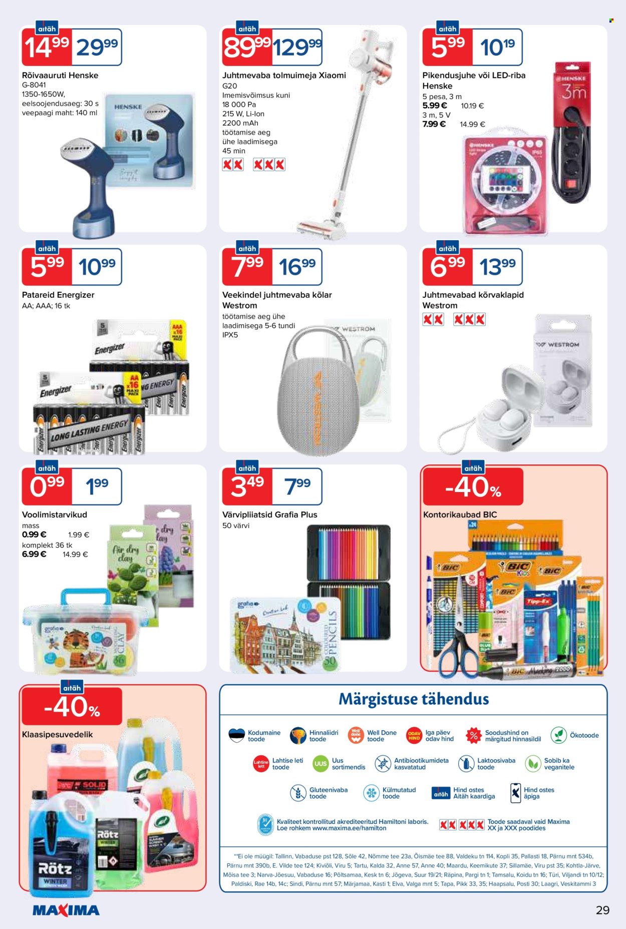 maxima - Maxima kliendileht - Maxima kliendileht 13.01-19.01 (13.01 - 19.01.2026) - page: 30