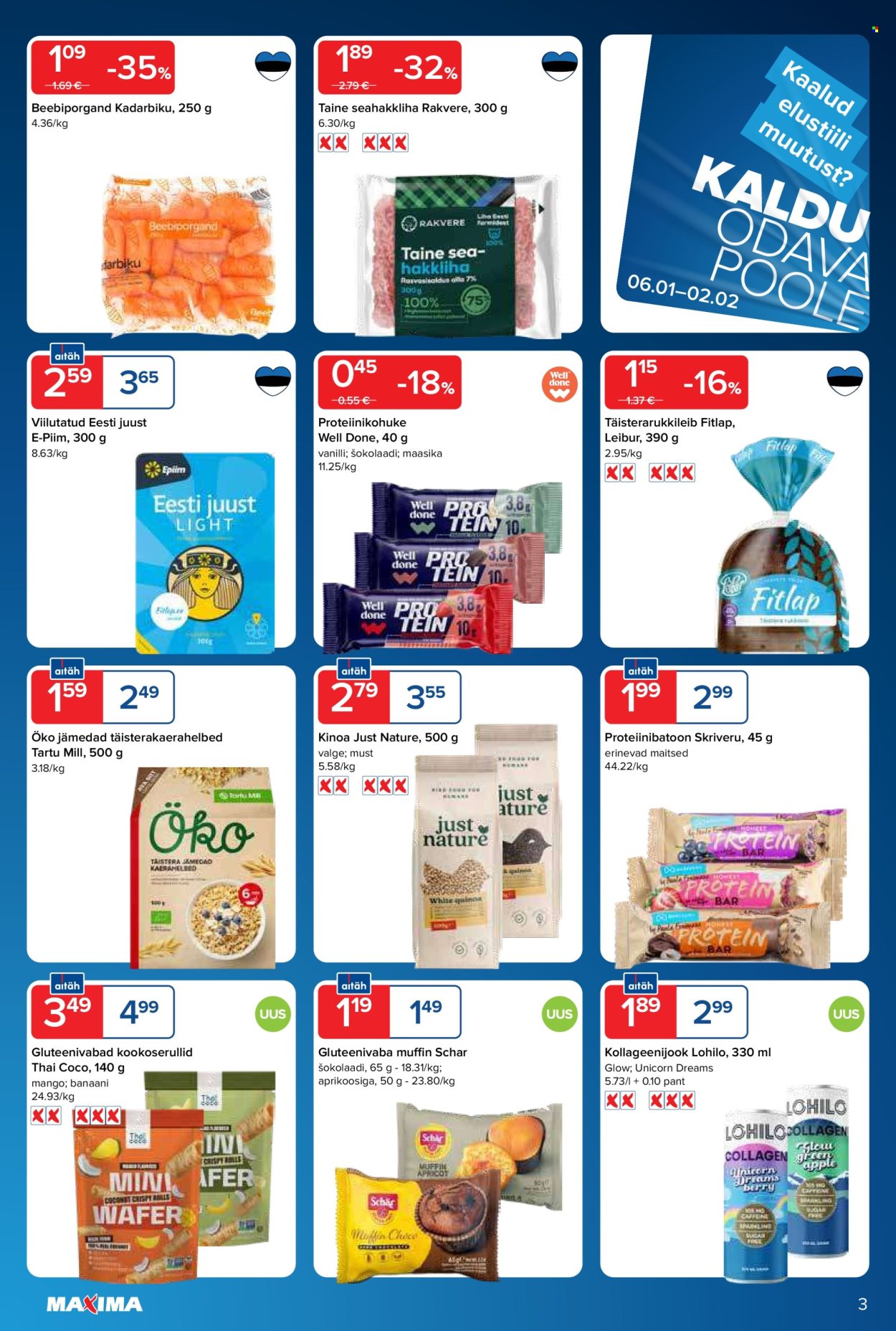 maxima - Maxima kliendileht - Maxima kliendileht (20.01 - 26.01.2026) - page: 4