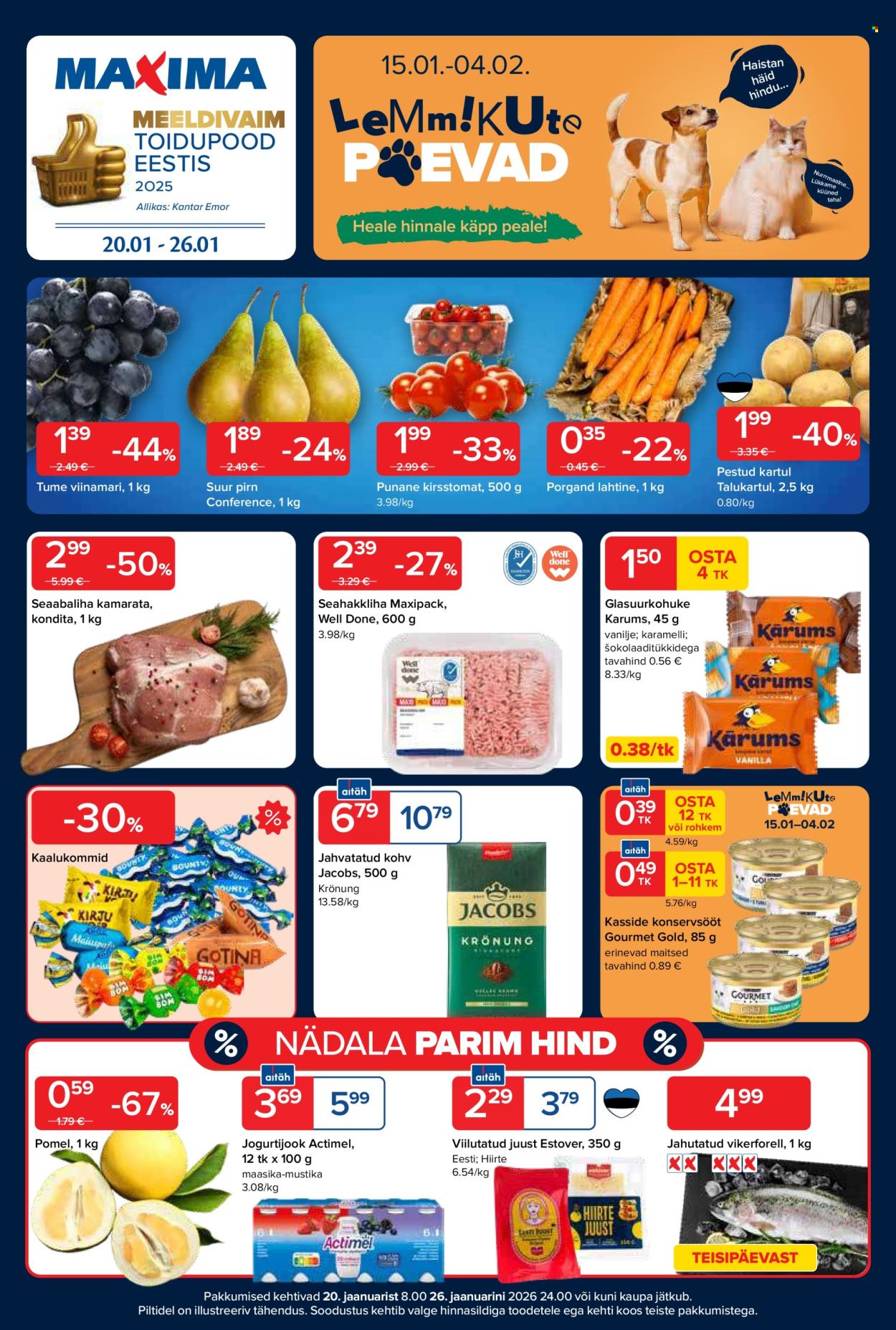 maxima - Maxima kliendileht - Maxima kliendileht (20.01 - 26.01.2026)