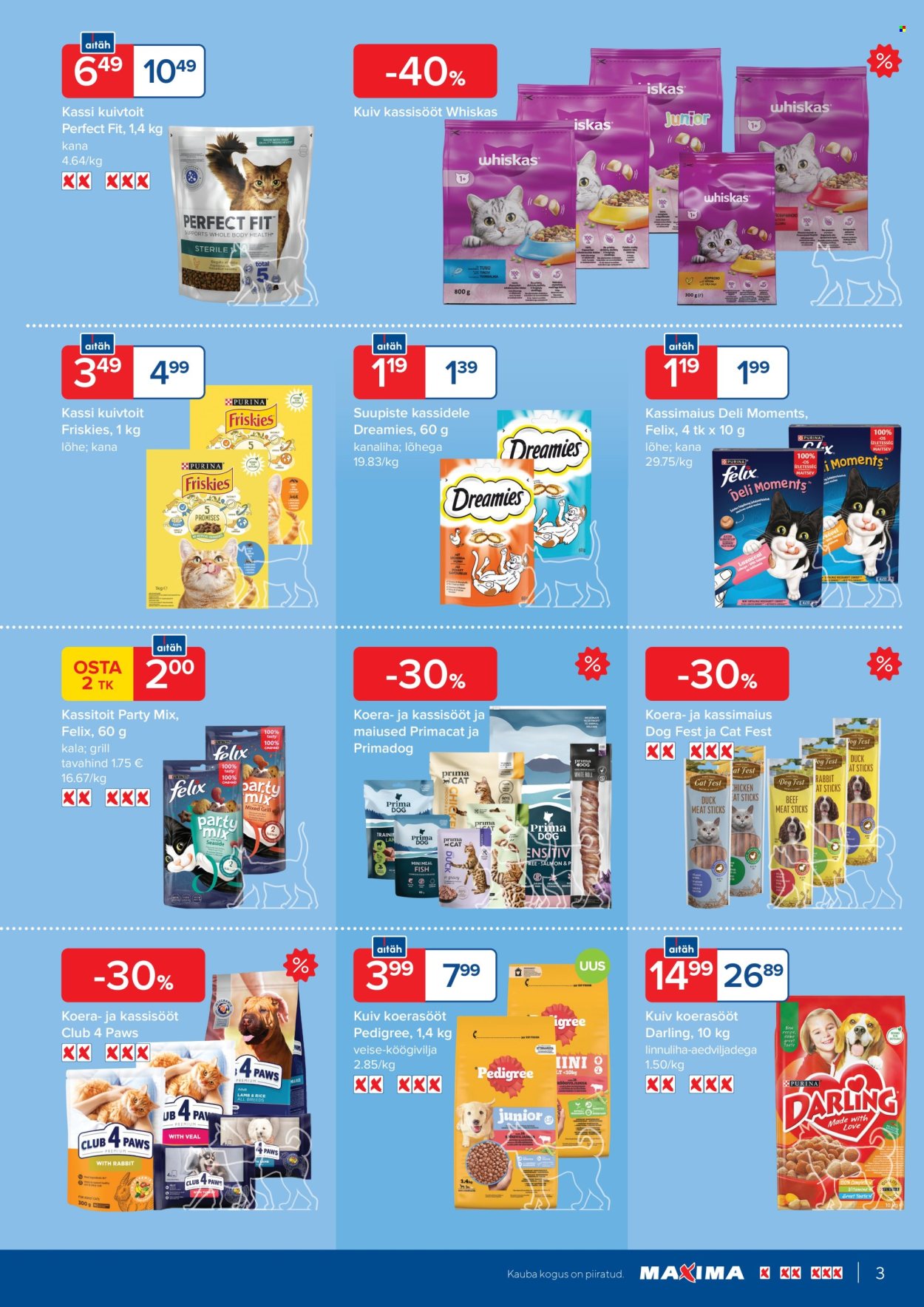 maxima - Maxima kliendileht - Lemmikute päevad (15.01 - 2.02.2026) - page: 3