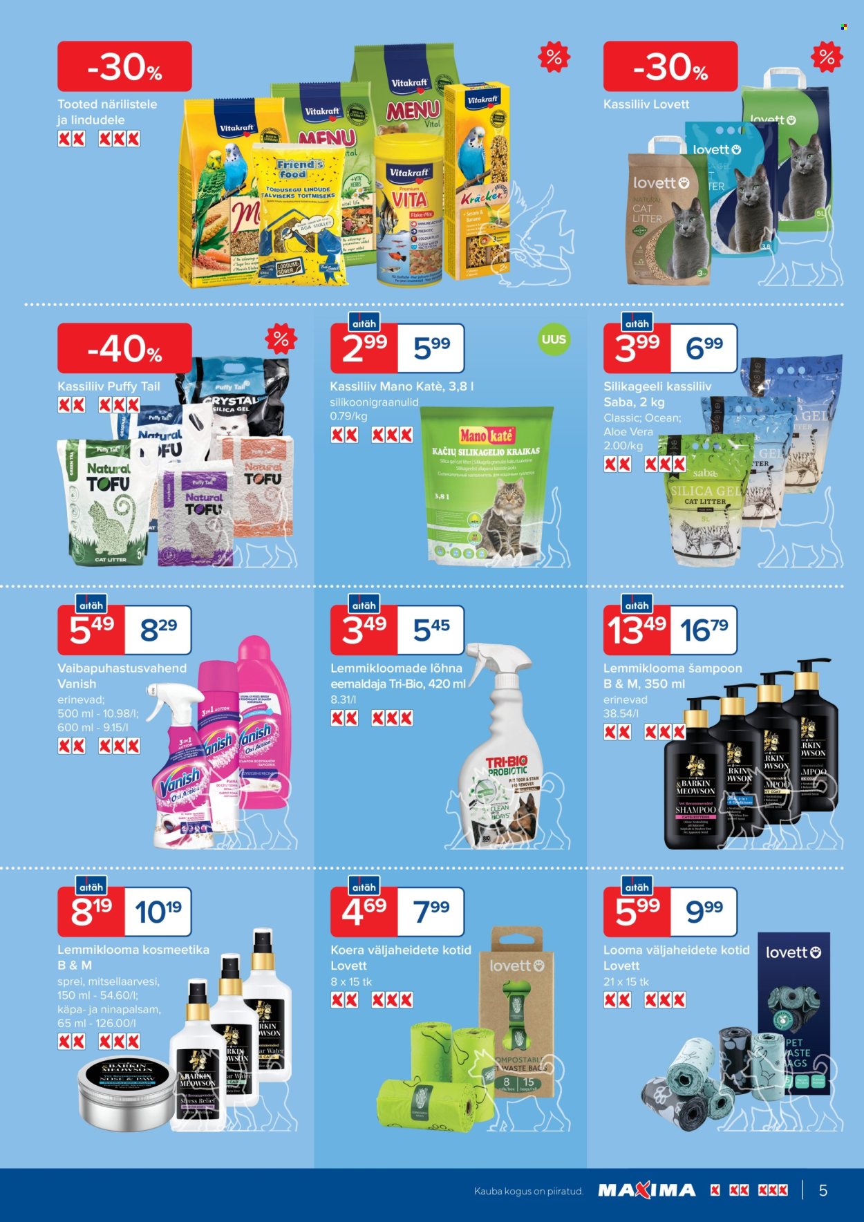 maxima - Maxima kliendileht - Lemmikute päevad (15.01 - 2.02.2026) - page: 5