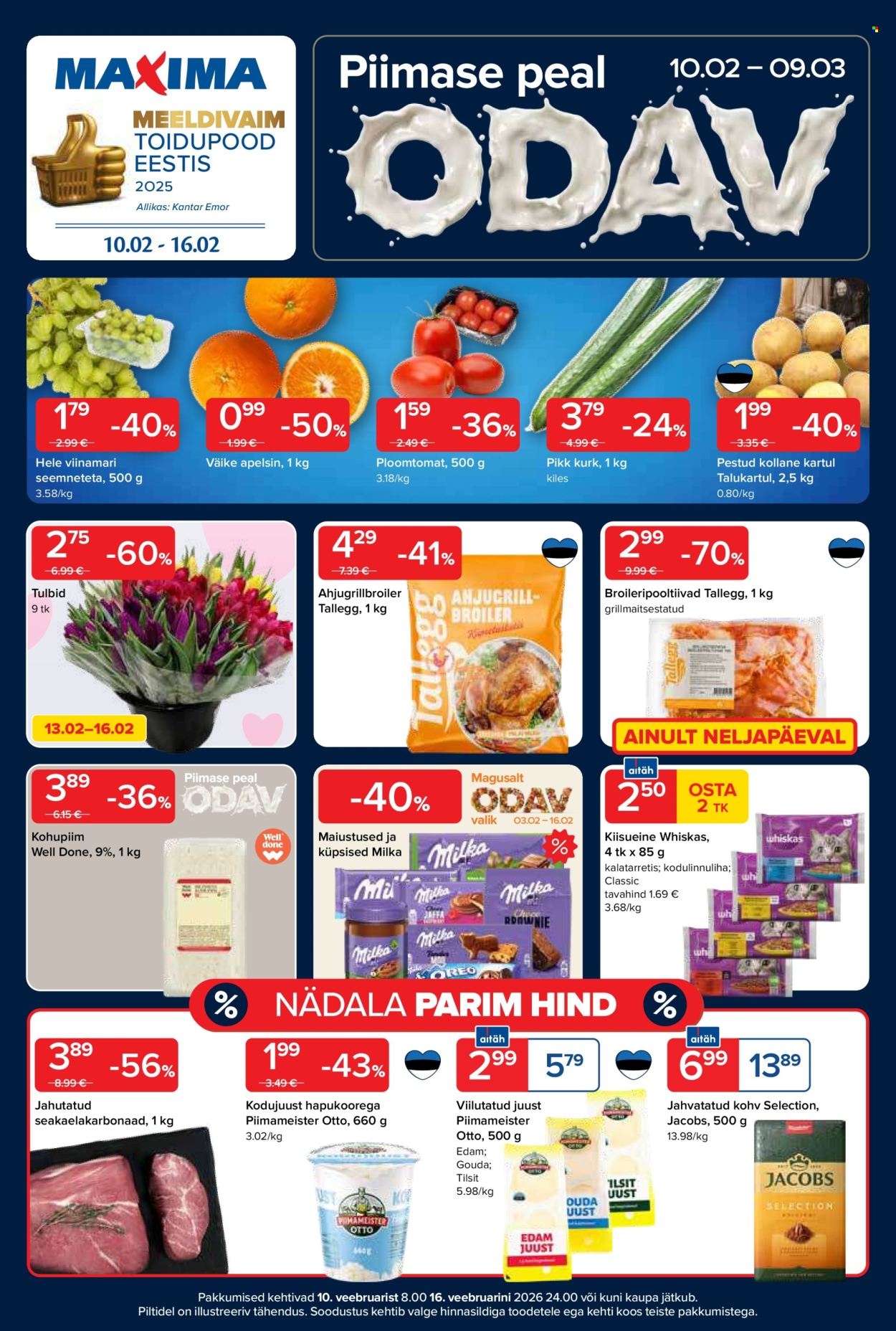 maxima - Maxima kliendileht - Maxima kliendileht (10.02 - 16.02.2026) - page: 1