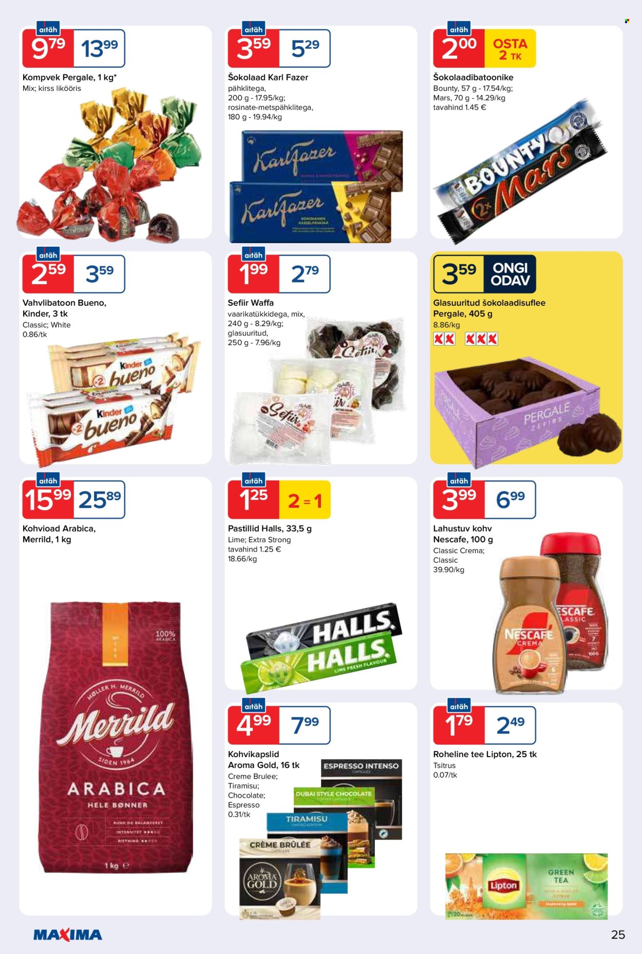 maxima - Maxima kliendileht - Maxima kliendileht (17.03 - 23.03.2026) - page: 25