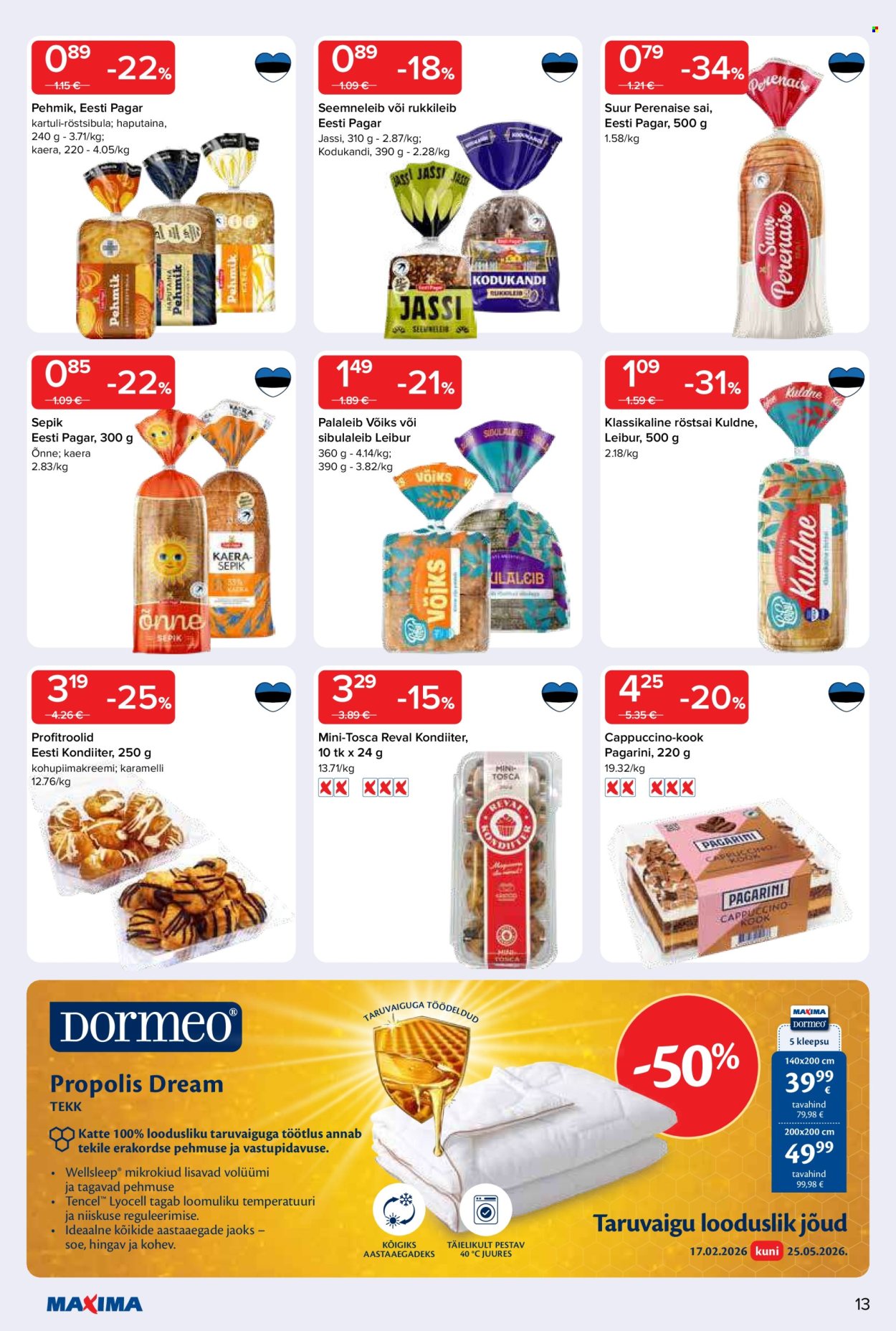 maxima - Maxima kliendileht - Maxima kliendileht (17.03 - 23.03.2026) - page: 13