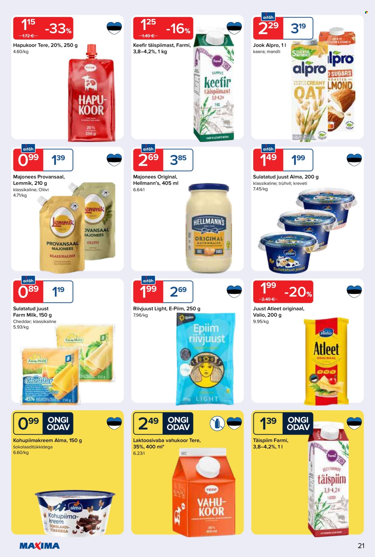 maxima - Maxima kliendileht - Maxima kliendileht (17.03 - 23.03.2026) - page: 21