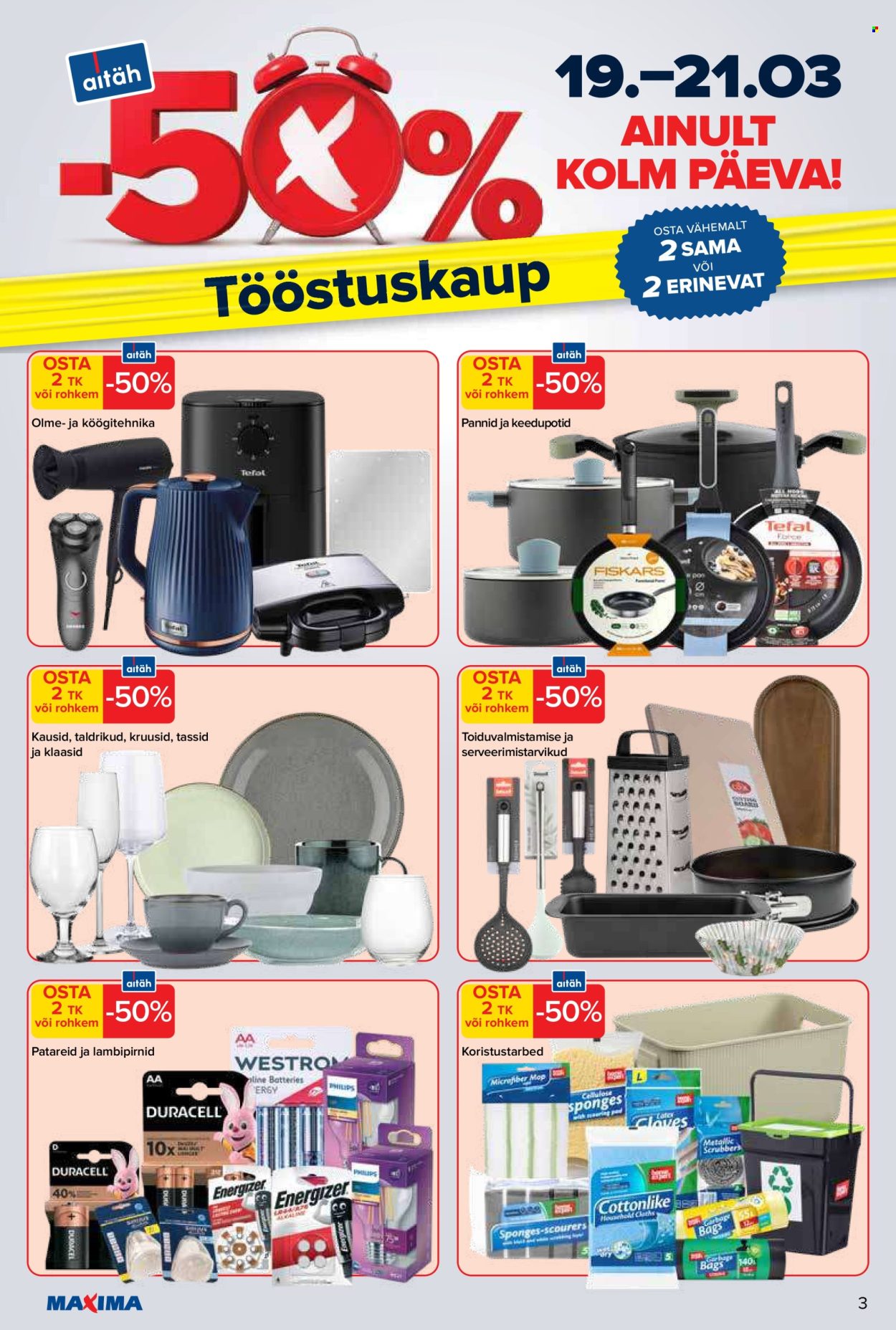 maxima - Maxima kliendileht - Maxima kliendileht (17.03 - 23.03.2026) - page: 3