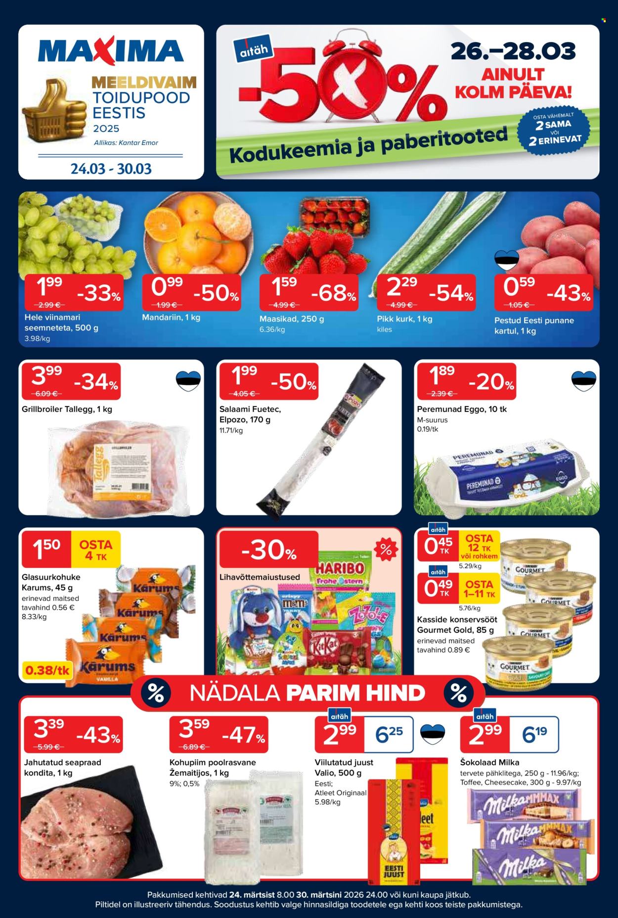 maxima - Maxima kliendileht - Maxima kliendileht (24.03 - 30.03.2026) - page: 1