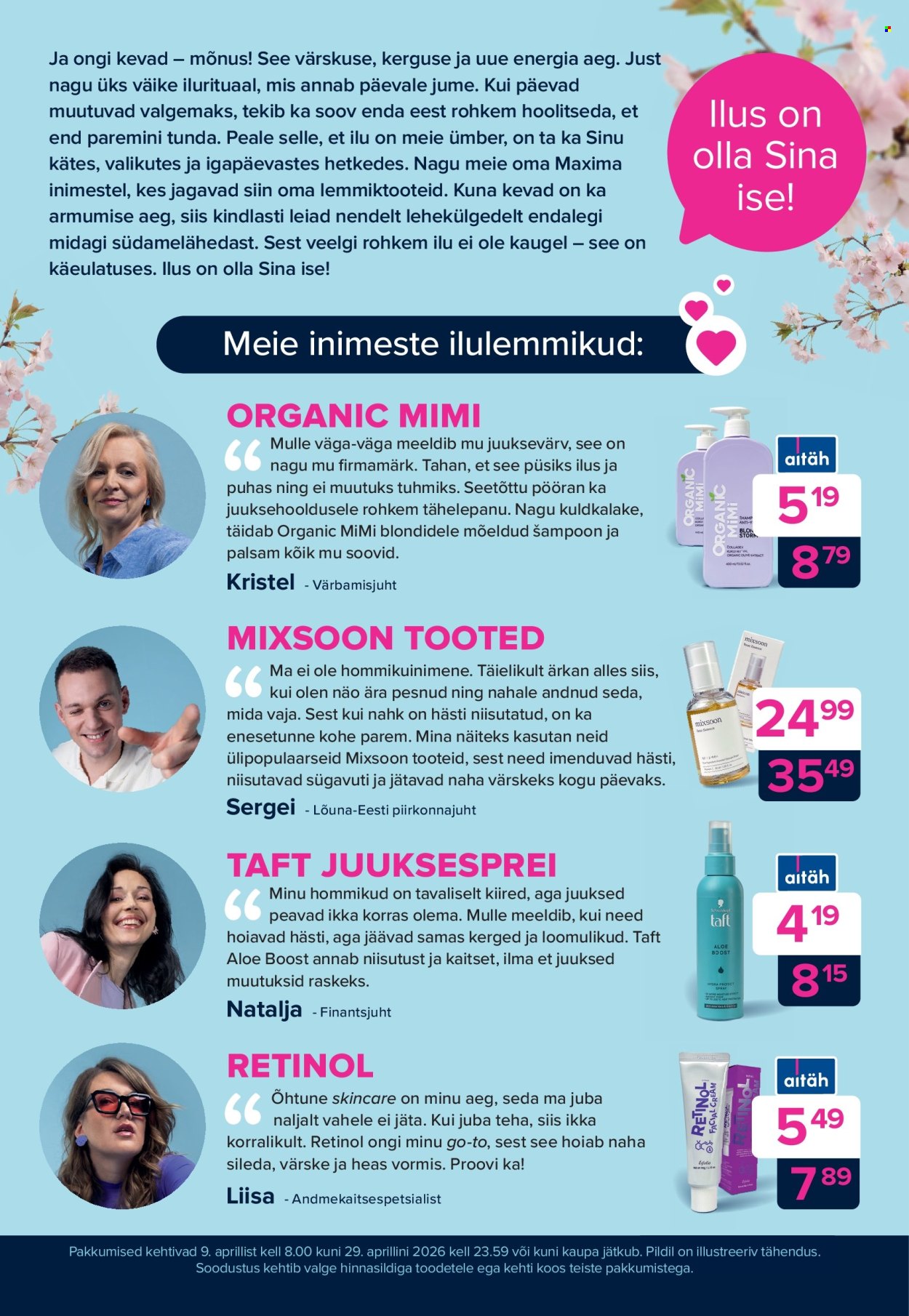 maxima - Maxima kliendileht - Ilu Mõte kevad (7.04 - 29.04.2026) - page: 2