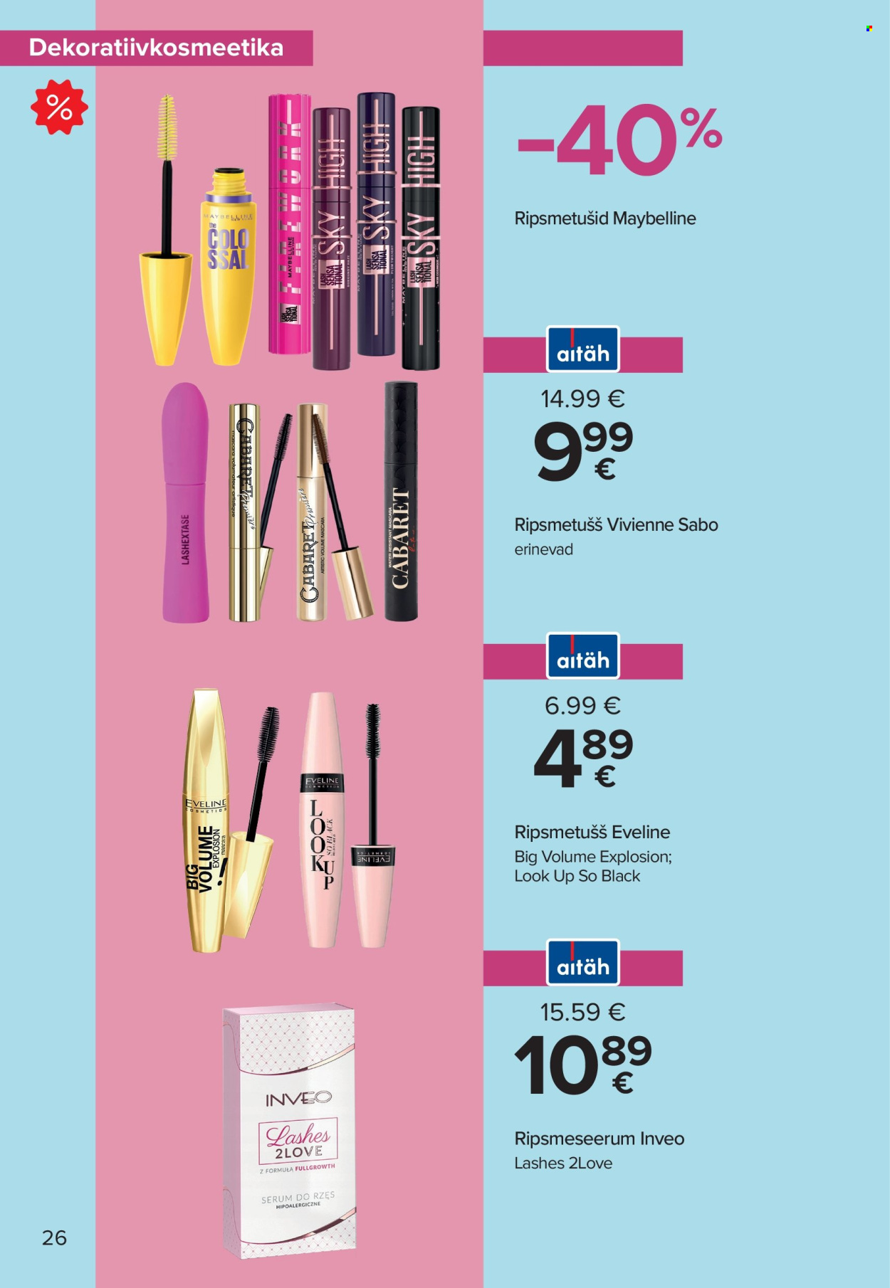 maxima - Maxima kliendileht - Ilu Mõte kevad (7.04 - 29.04.2026) - page: 26