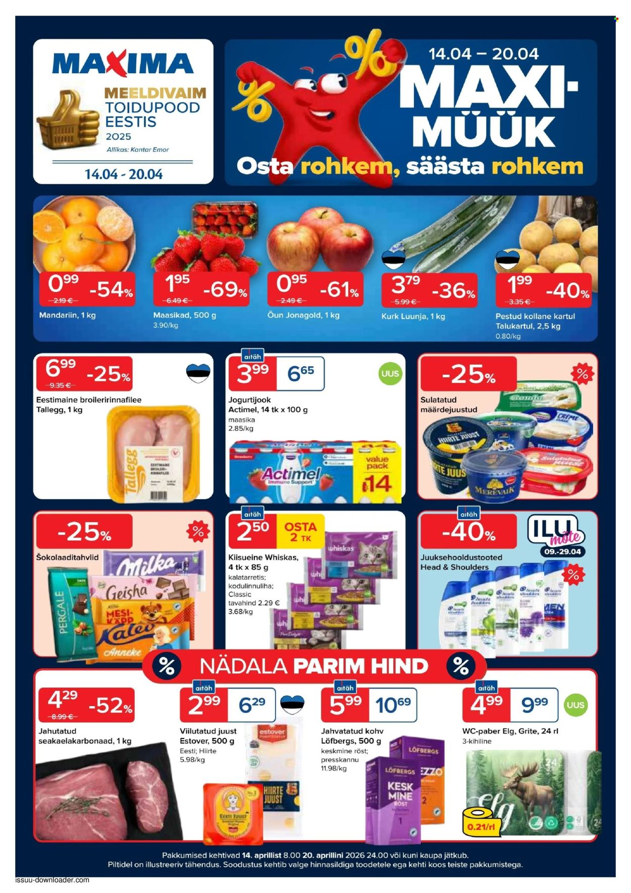 maxima - Maxima kliendileht - Maxima kliendileht (14.04 - 20.04.2026) - page: 1