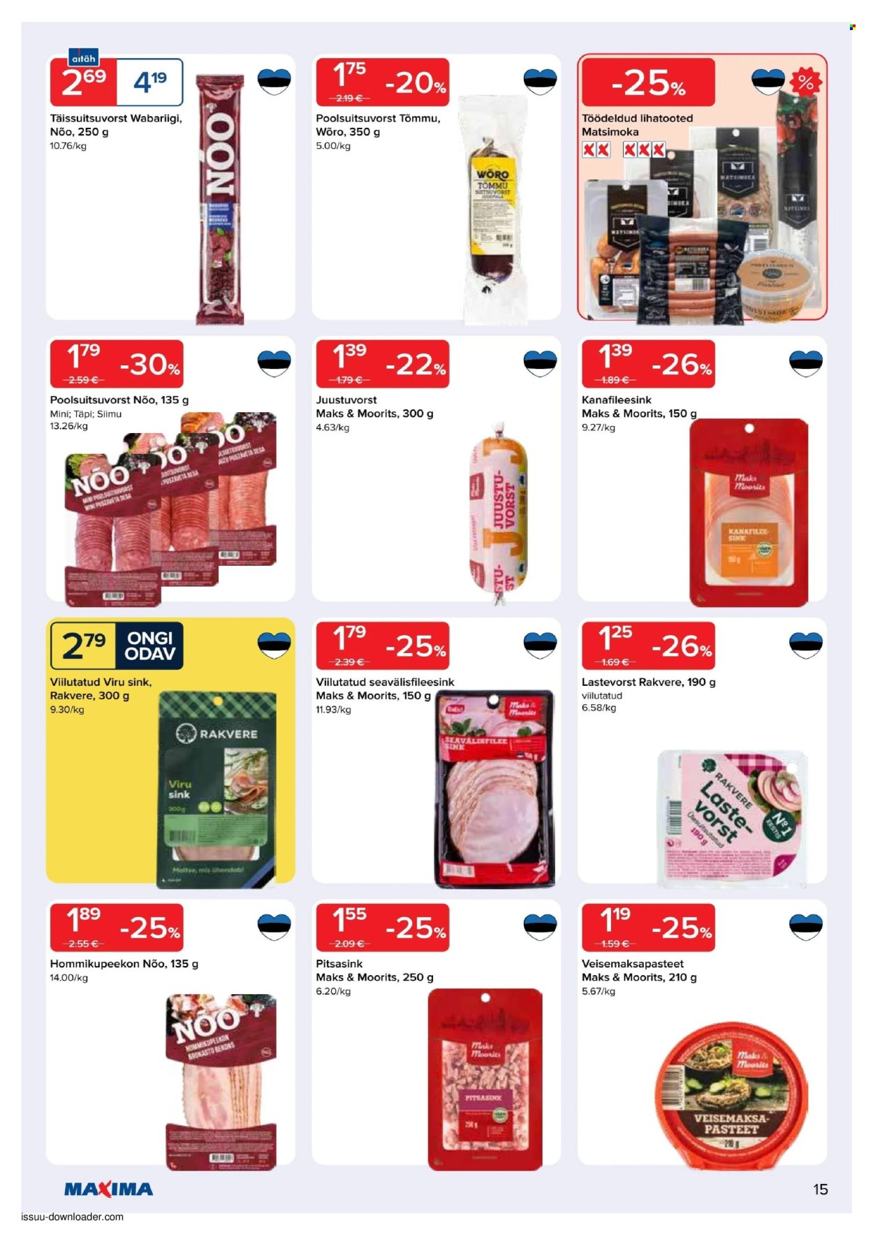 maxima - Maxima kliendileht - Maxima kliendileht (14.04 - 20.04.2026) - page: 15