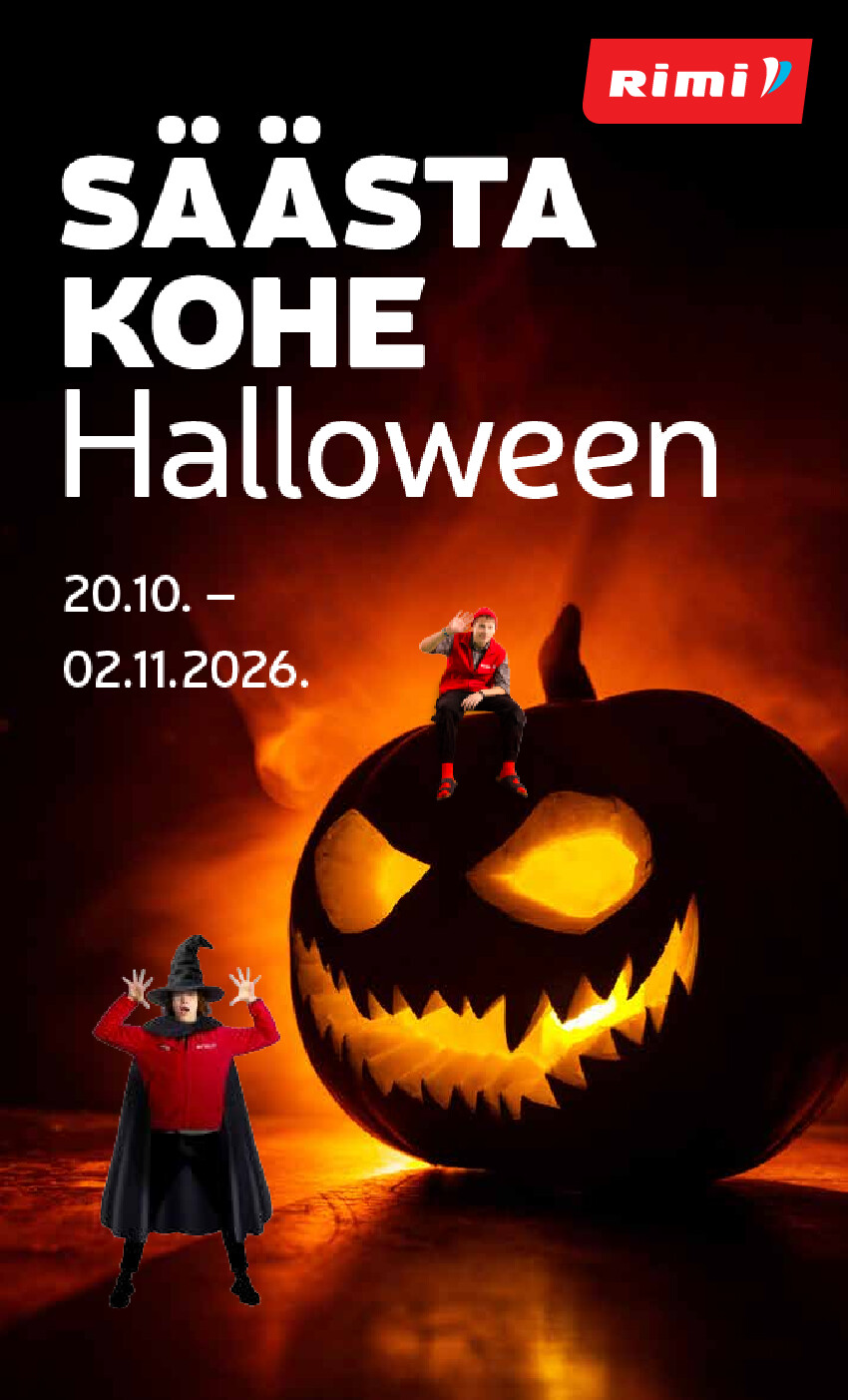 rimi - Rimi Halloweenikataloog (2026-10-20 - 2026-11-02)