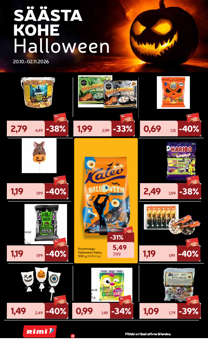 rimi - Rimi Halloweenikataloog (2026-10-20 - 2026-11-02) - page: 4
