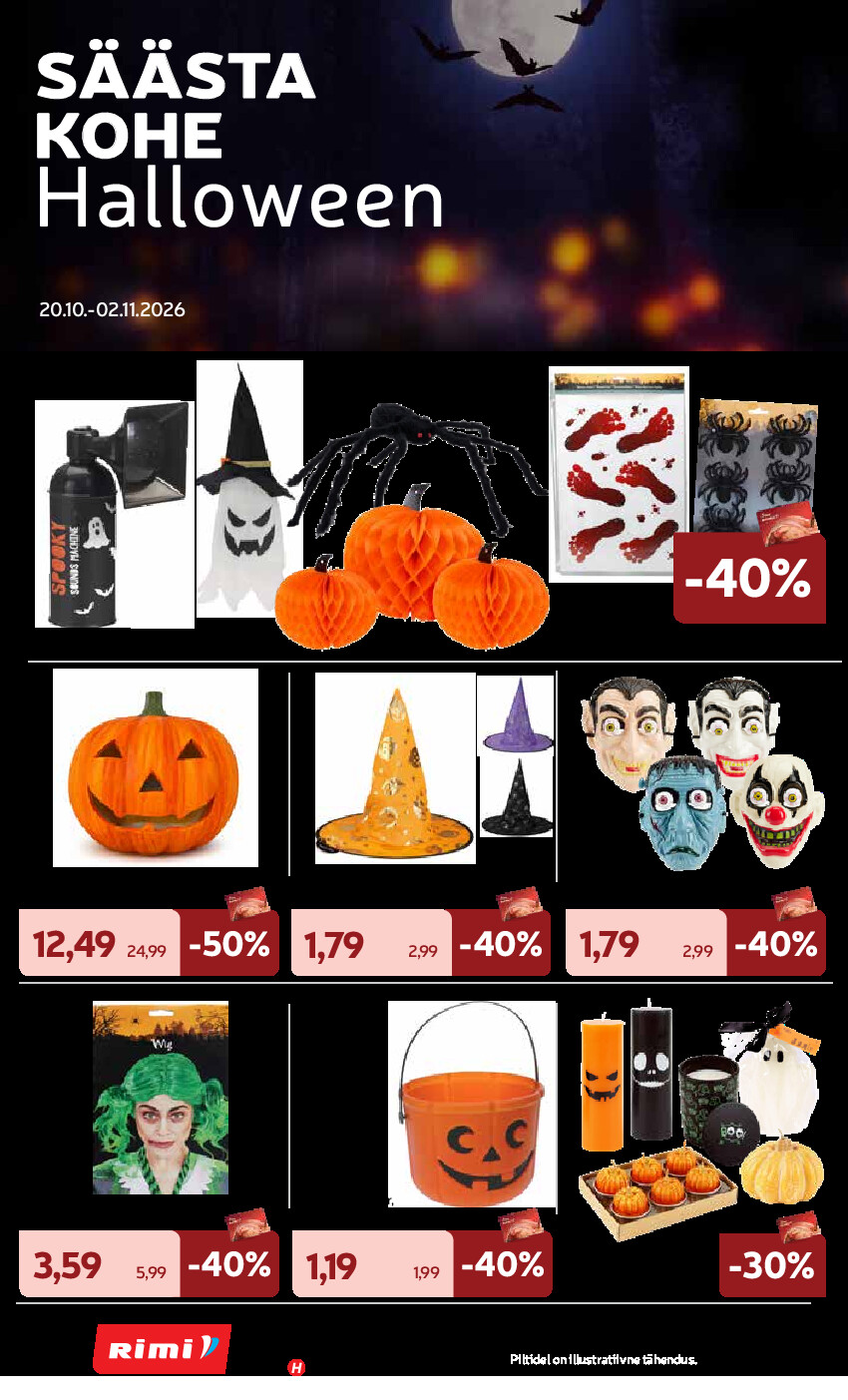rimi - Rimi Halloweenikataloog (2026-10-20 - 2026-11-02) - page: 6