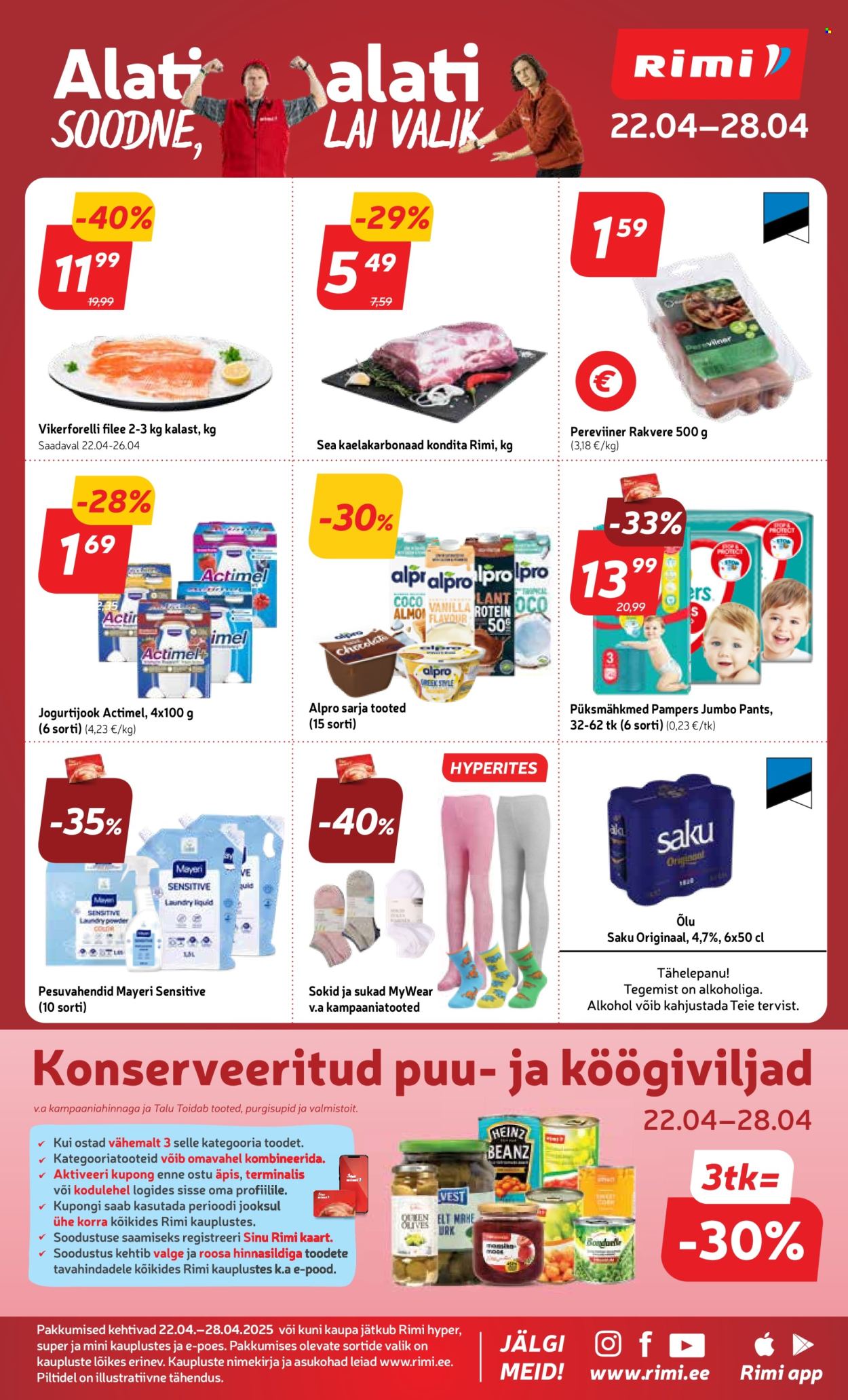 rimi - Rimi kliendileht - Alati Soodne,alati KVALITEETNE (22.04 - 28.04.2025) - page: 12