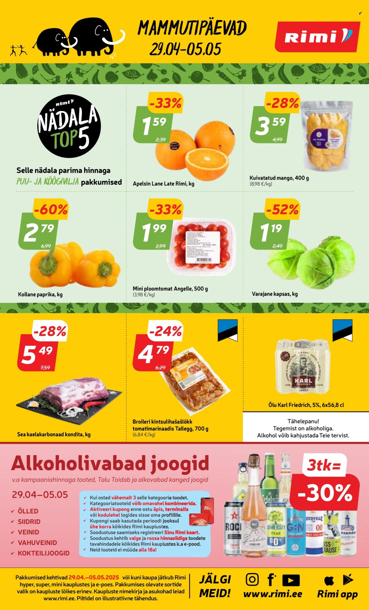 rimi - Rimi kliendileht - Mammutipäevad (29.04 - 5.05.2025) - page: 16