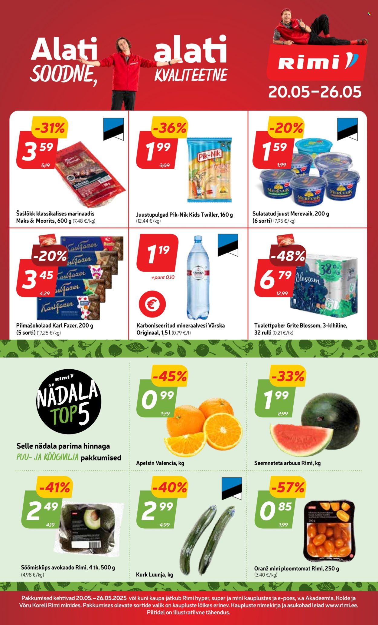 rimi - Rimi kliendileht - Alati Soodne (20.05 - 26.05.2025) - page: 1