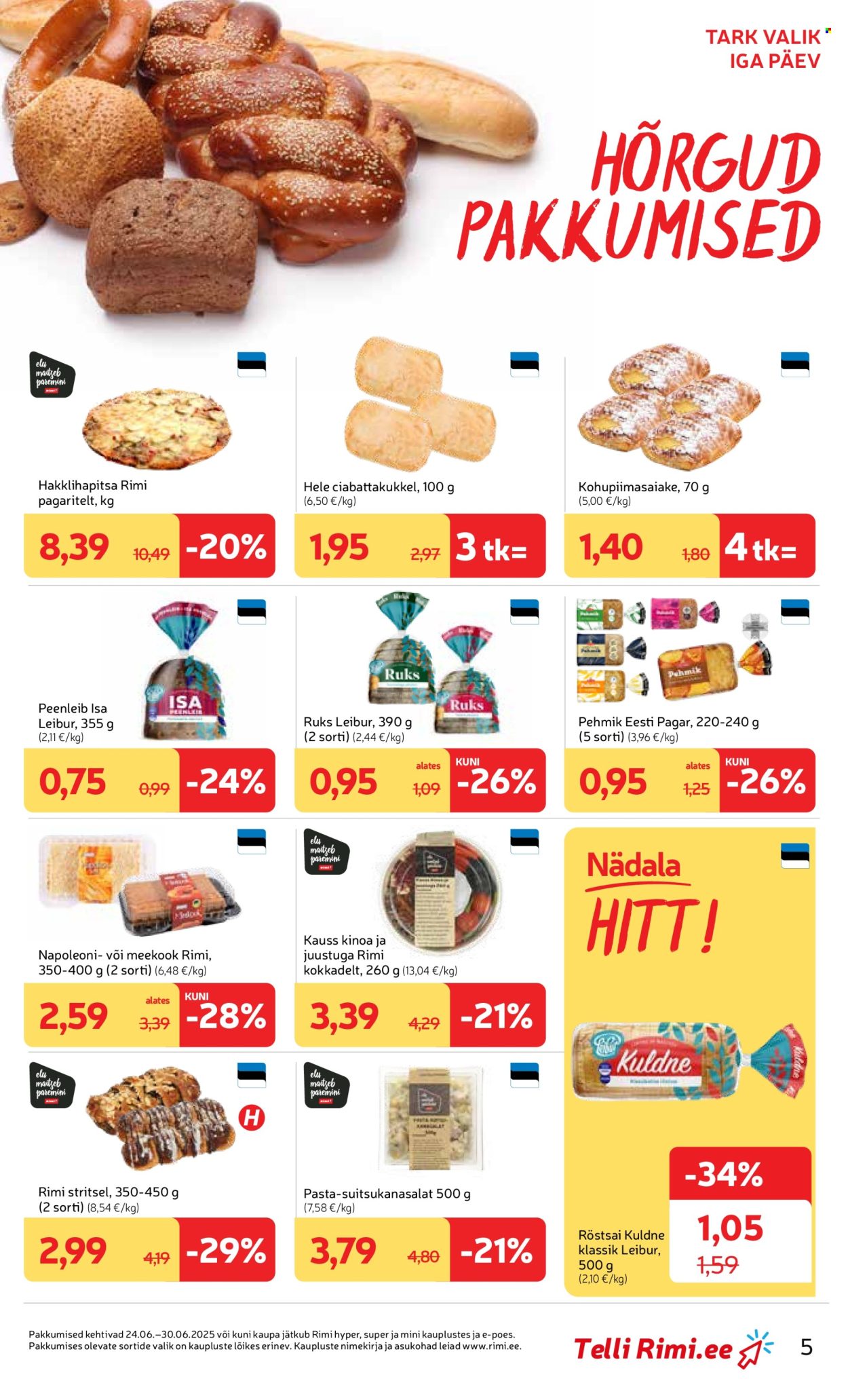 rimi - Rimi kliendileht - Hea Hind (24.06 - 30.06.2025) - page: 5