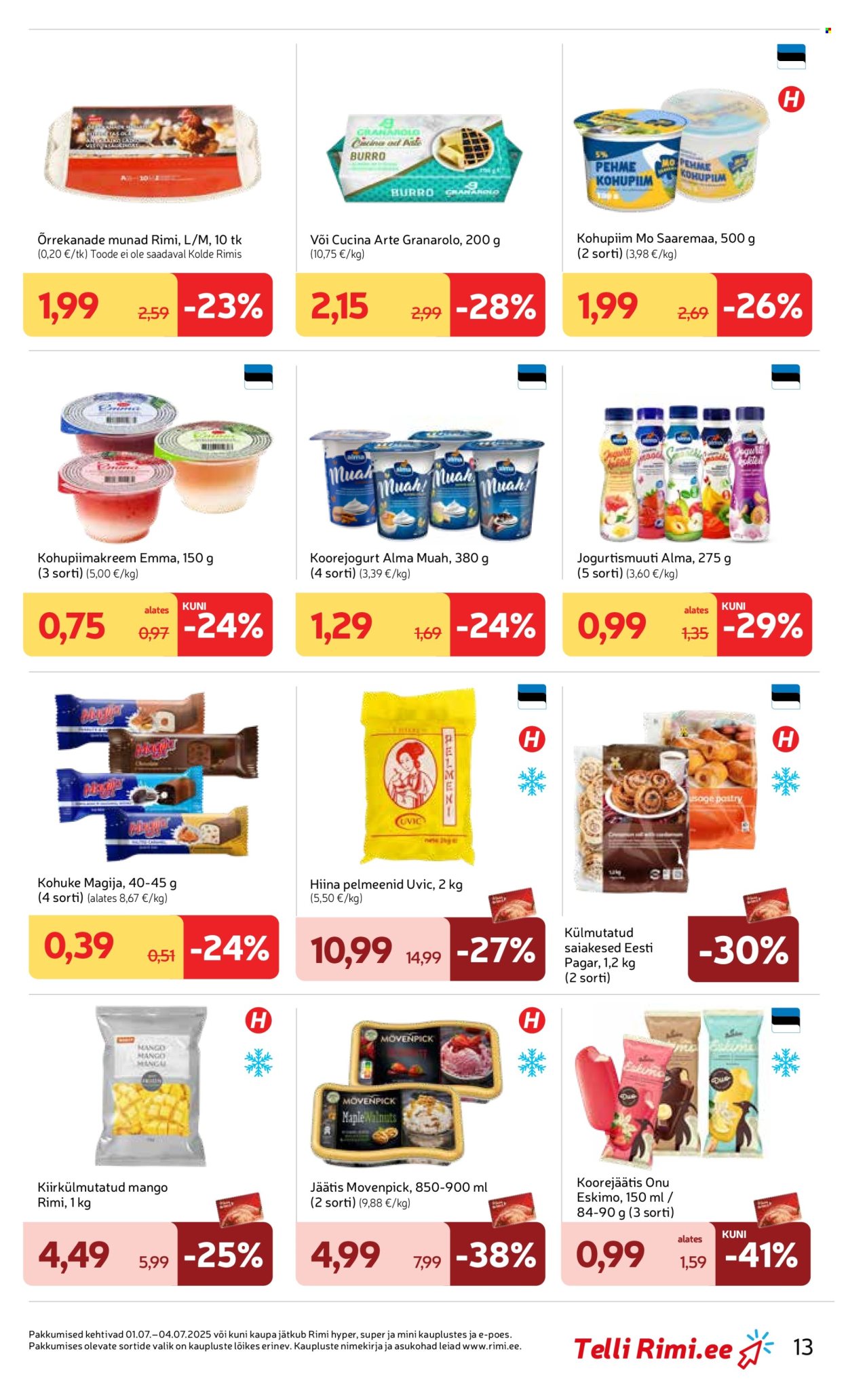 rimi - Rimi kliendileht - tudish - piip (1.07 - 7.07.2025) - page: 13