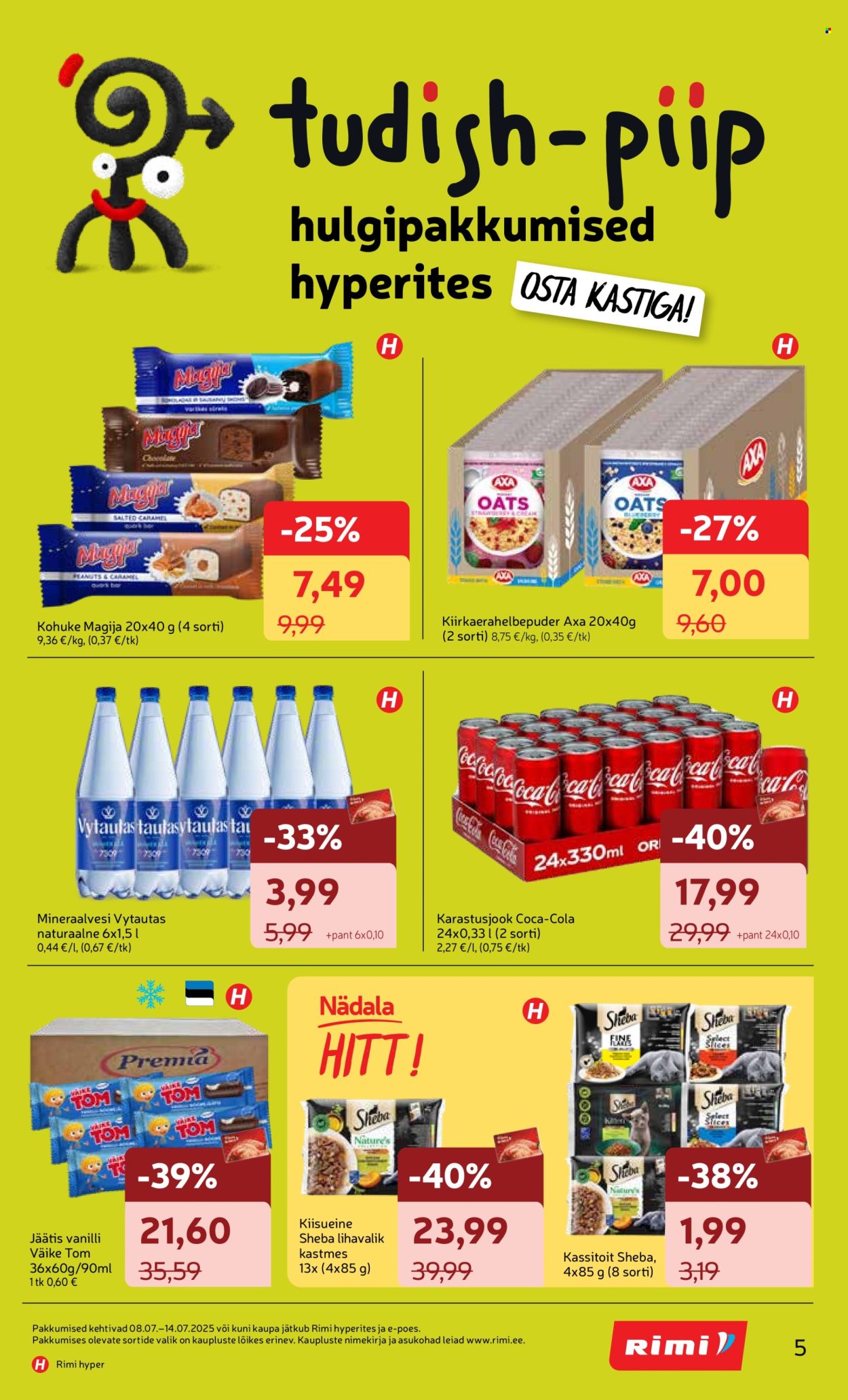 rimi - Rimi kliendileht - tudish - piip (8.07 - 14.07.2025) - page: 5