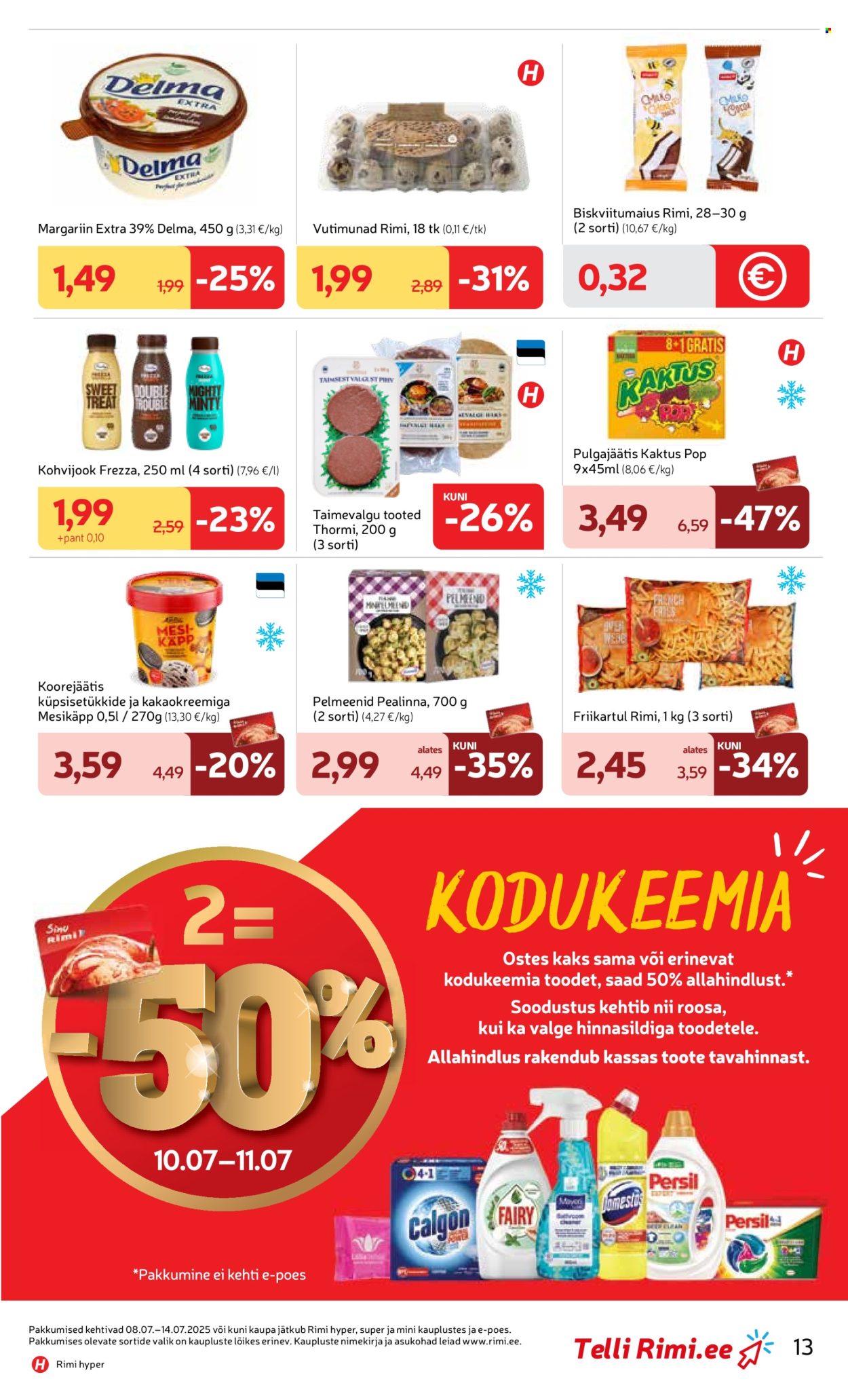 rimi - Rimi kliendileht - tudish - piip (8.07 - 14.07.2025) - page: 13