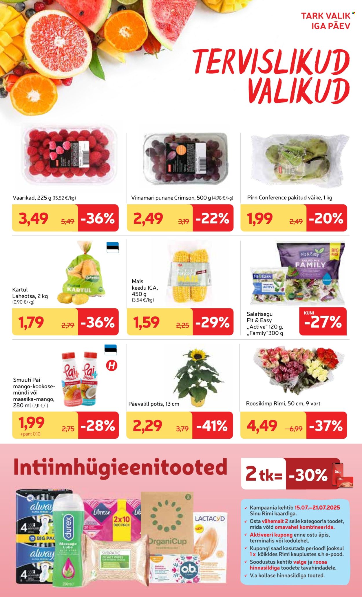 rimi - Rimi kliendileht - HEA HIND (15.07 - 21.07.2025) - page: 7
