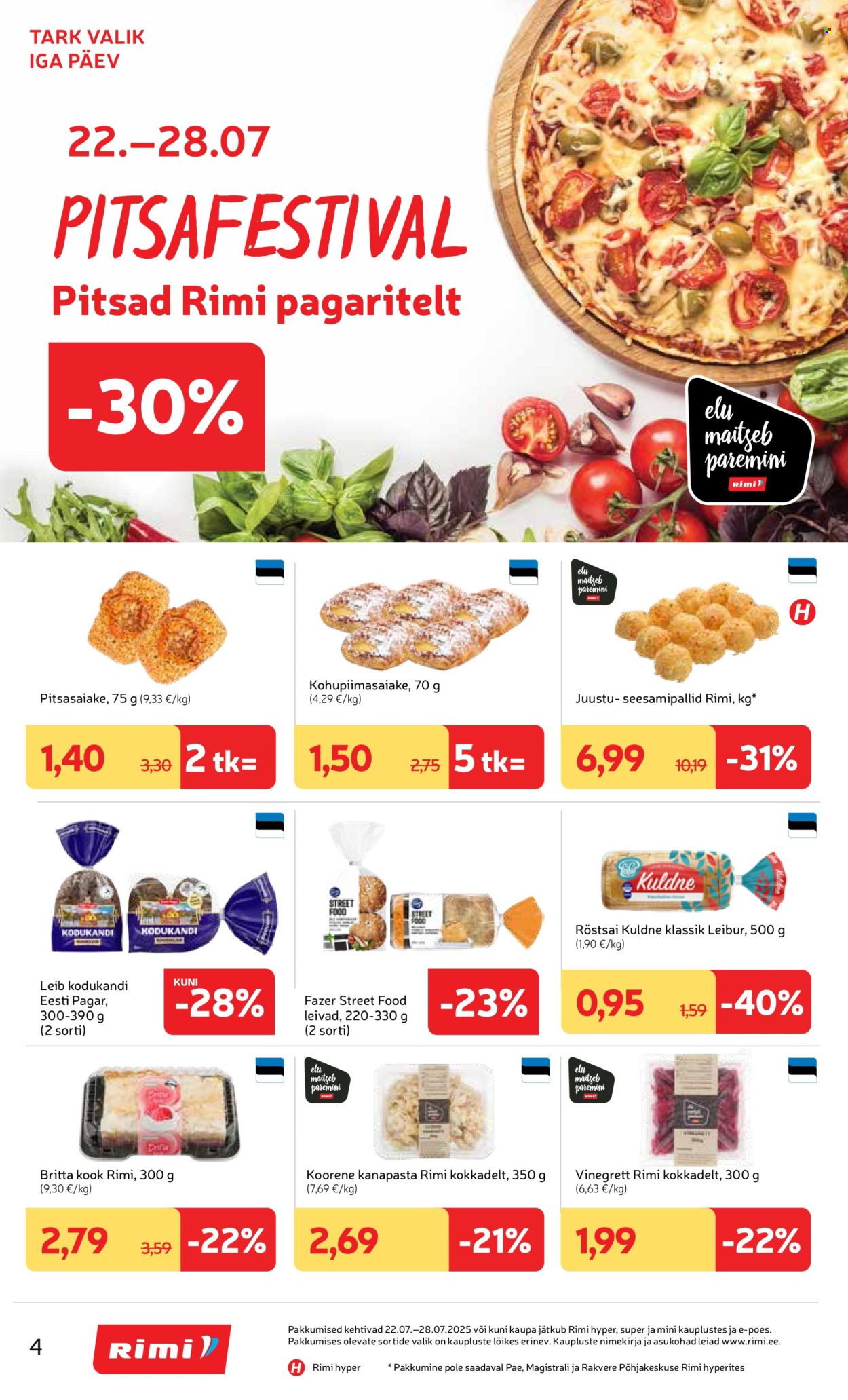 rimi - Rimi kliendileht - HEA HIND (22.07 - 28.07.2025) - page: 4