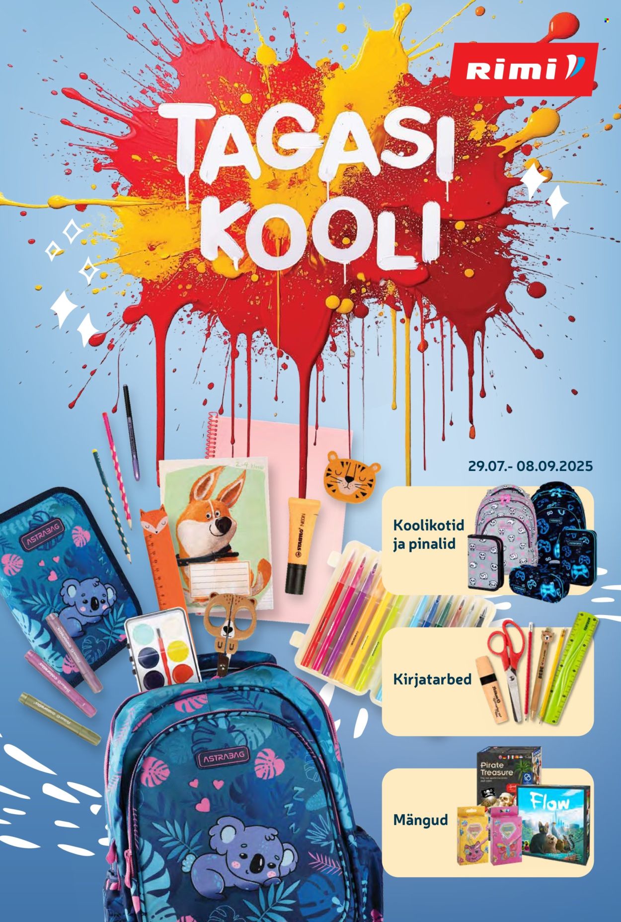 rimi - Rimi kliendileht - TAGASI KOOLI (29.07 - 8.09.2025)