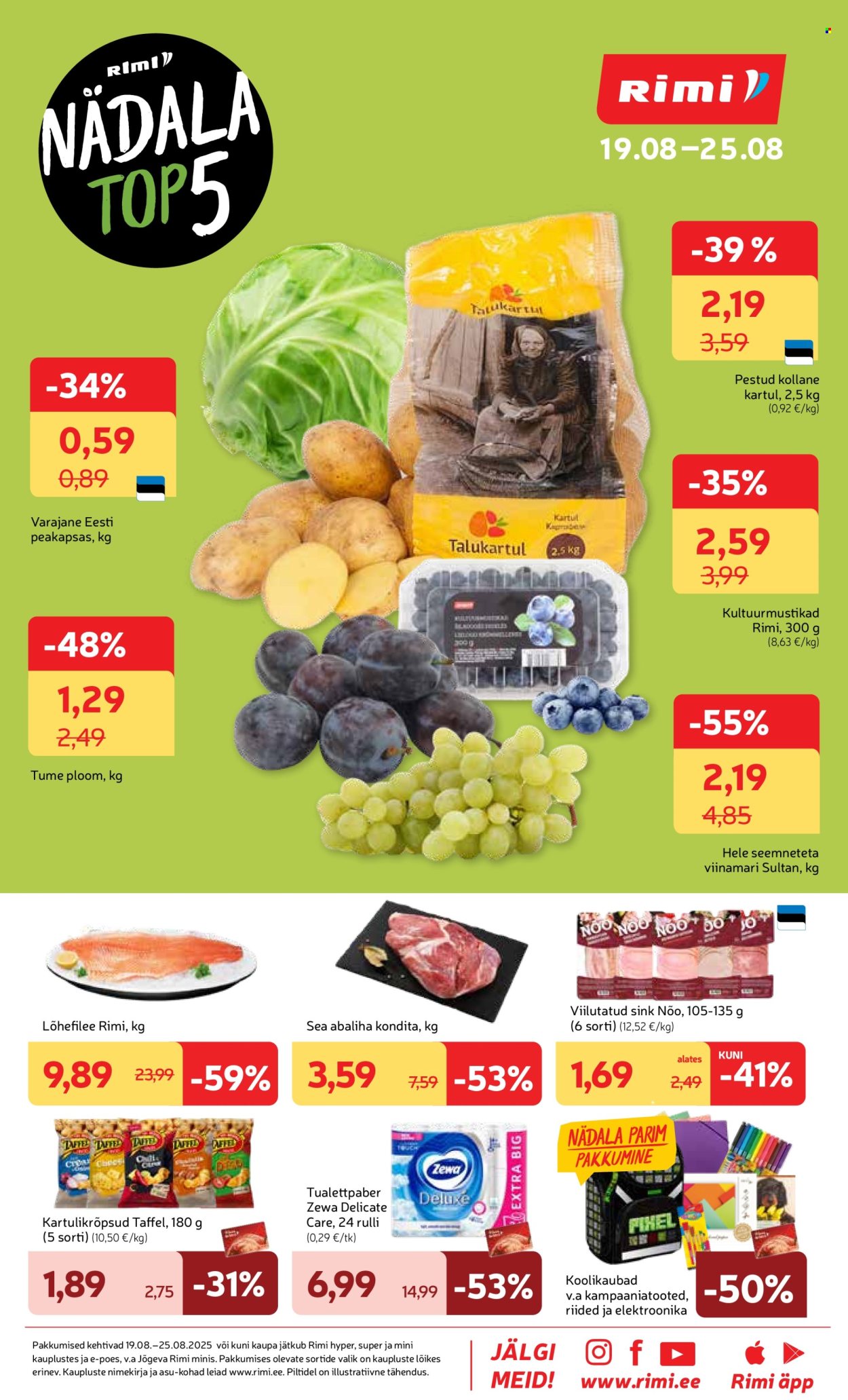 rimi - Rimi kliendileht - EESTI PIDUPÄEV (19.08 - 25.08.2025) - page: 18