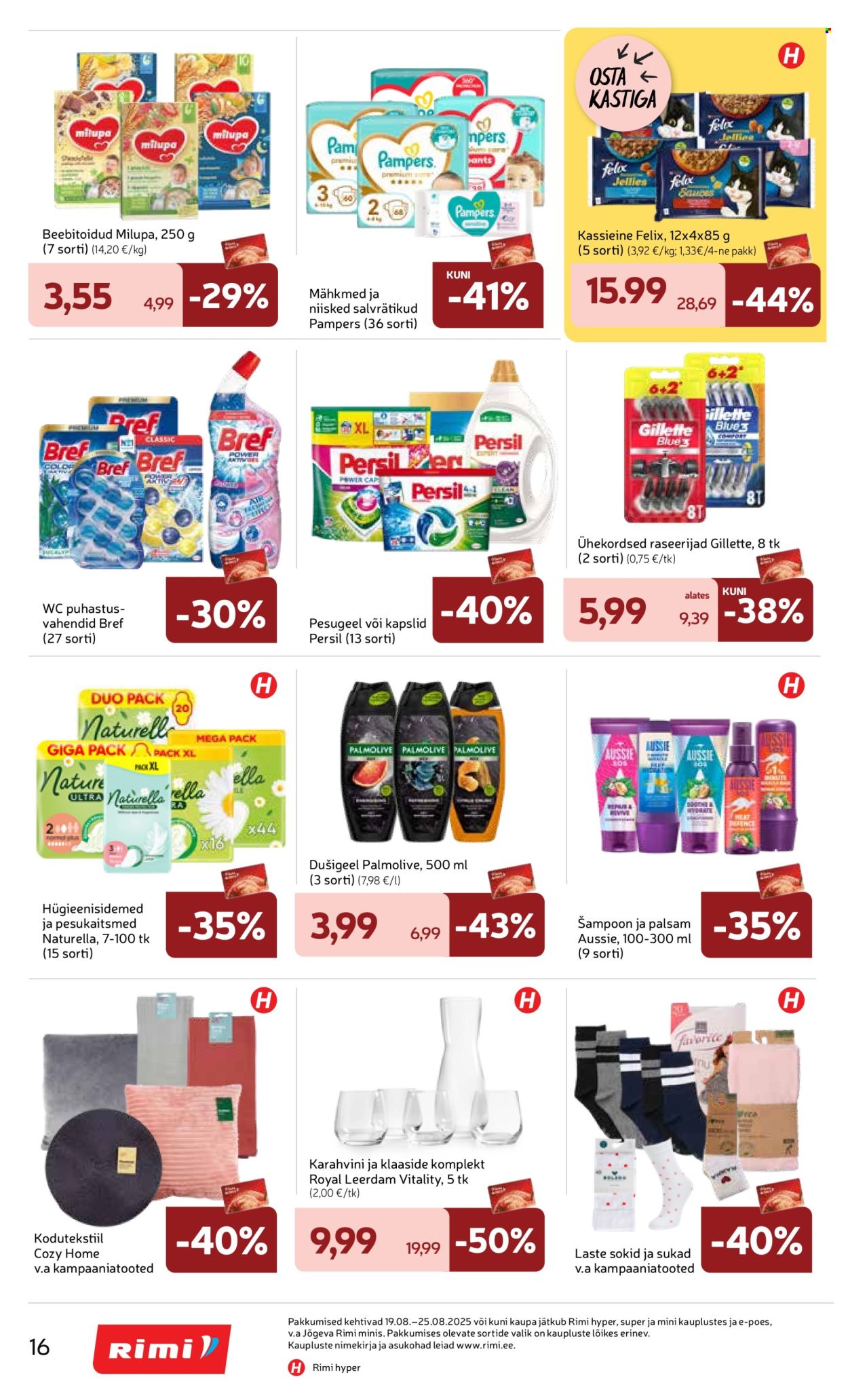 rimi - Rimi kliendileht - EESTI PIDUPÄEV (19.08 - 25.08.2025) - page: 16