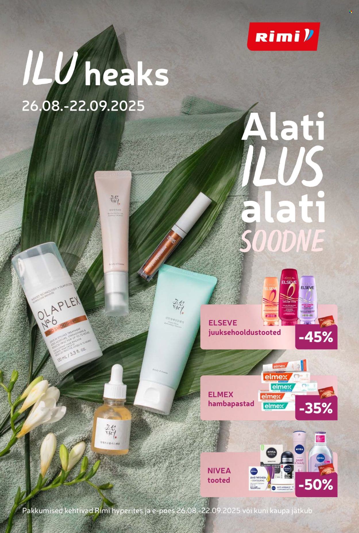rimi - Rimi kliendileht - Alati ILUS alati SOODNE (26.08 - 22.09.2025)