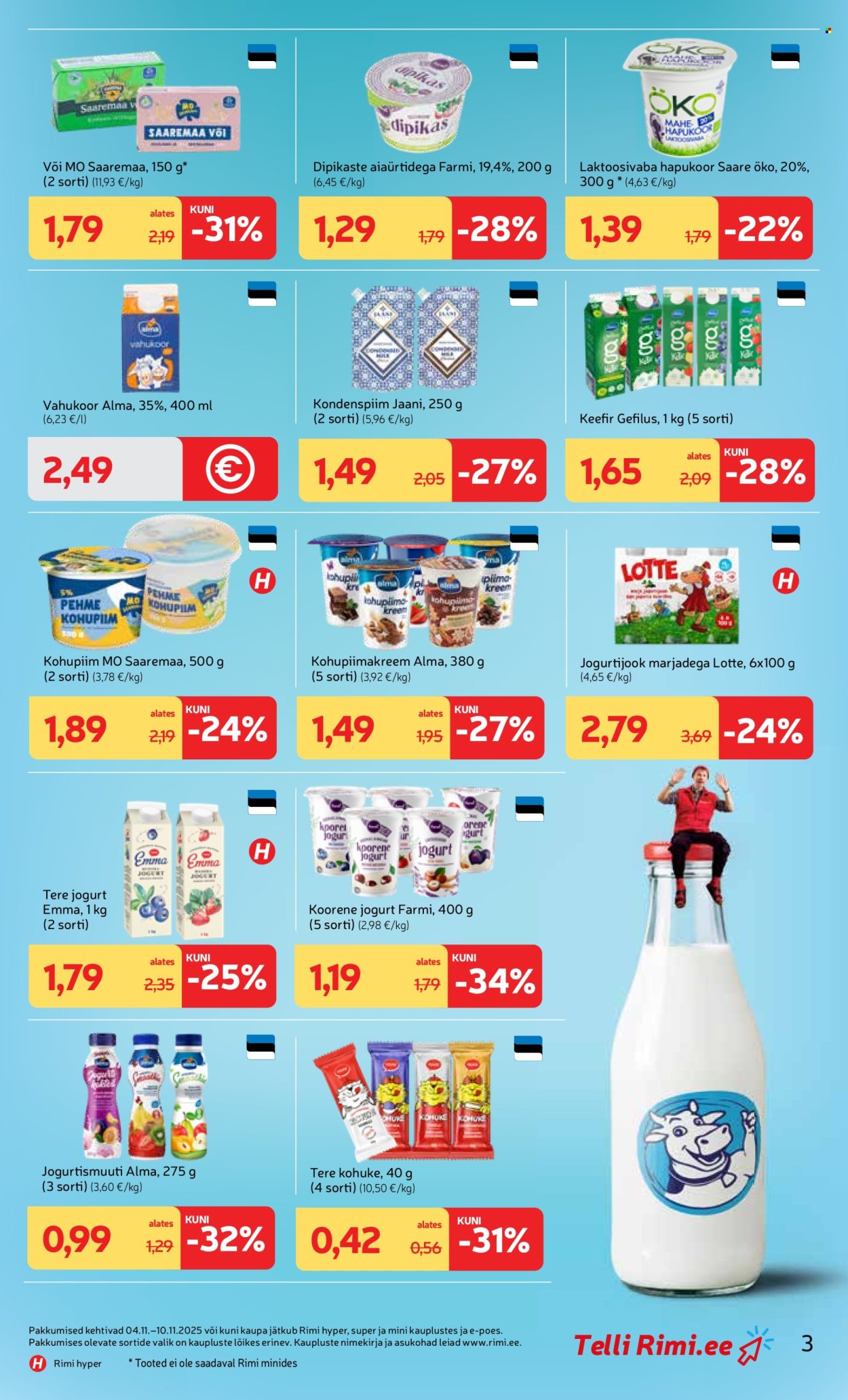 rimi - Rimi kliendileht - Kliendileht (4.11 - 10.11.2025) - page: 3