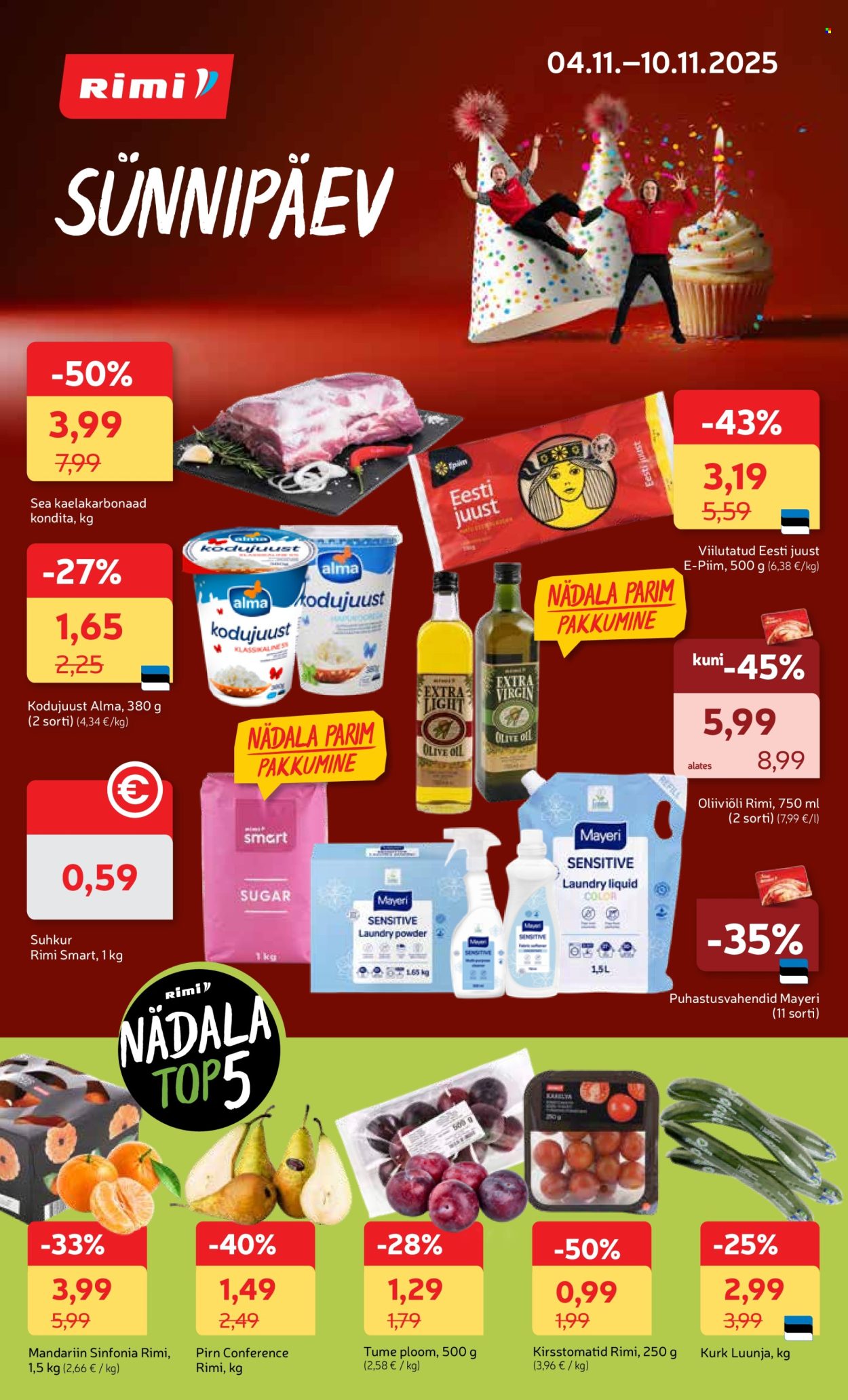 rimi - Rimi kliendileht - Kliendileht (4.11 - 10.11.2025)