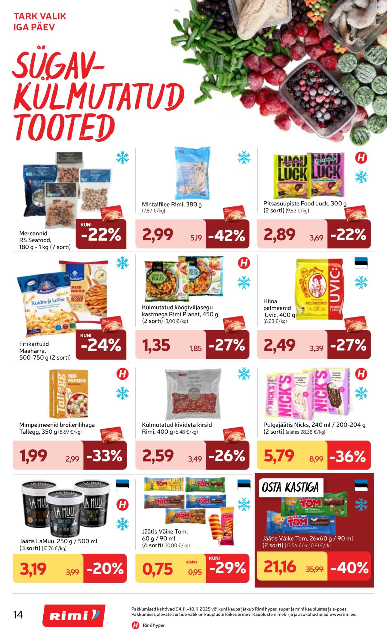 rimi - Rimi kliendileht - Kliendileht (4.11 - 10.11.2025) - page: 14