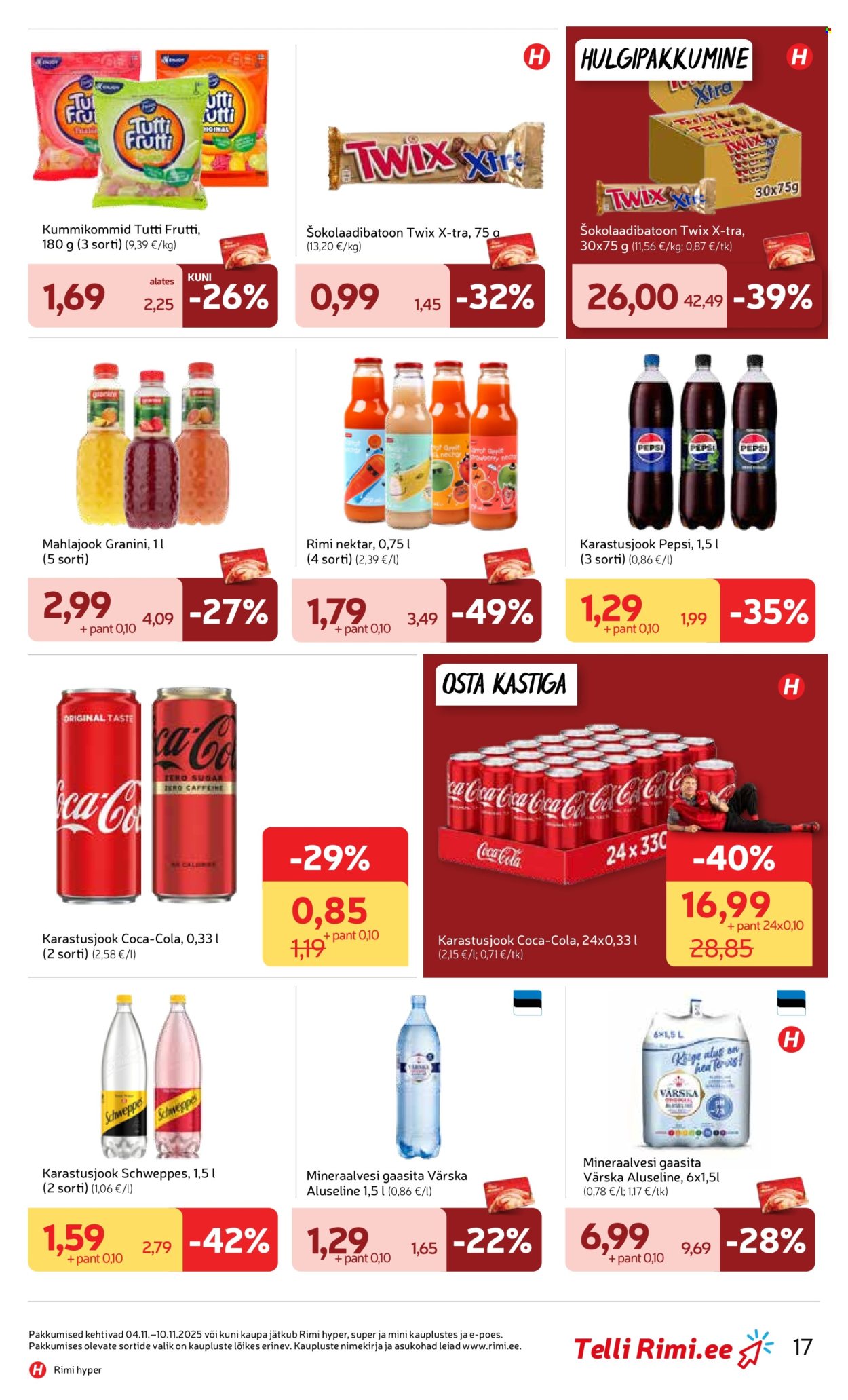 rimi - Rimi kliendileht - Kliendileht (4.11 - 10.11.2025) - page: 17