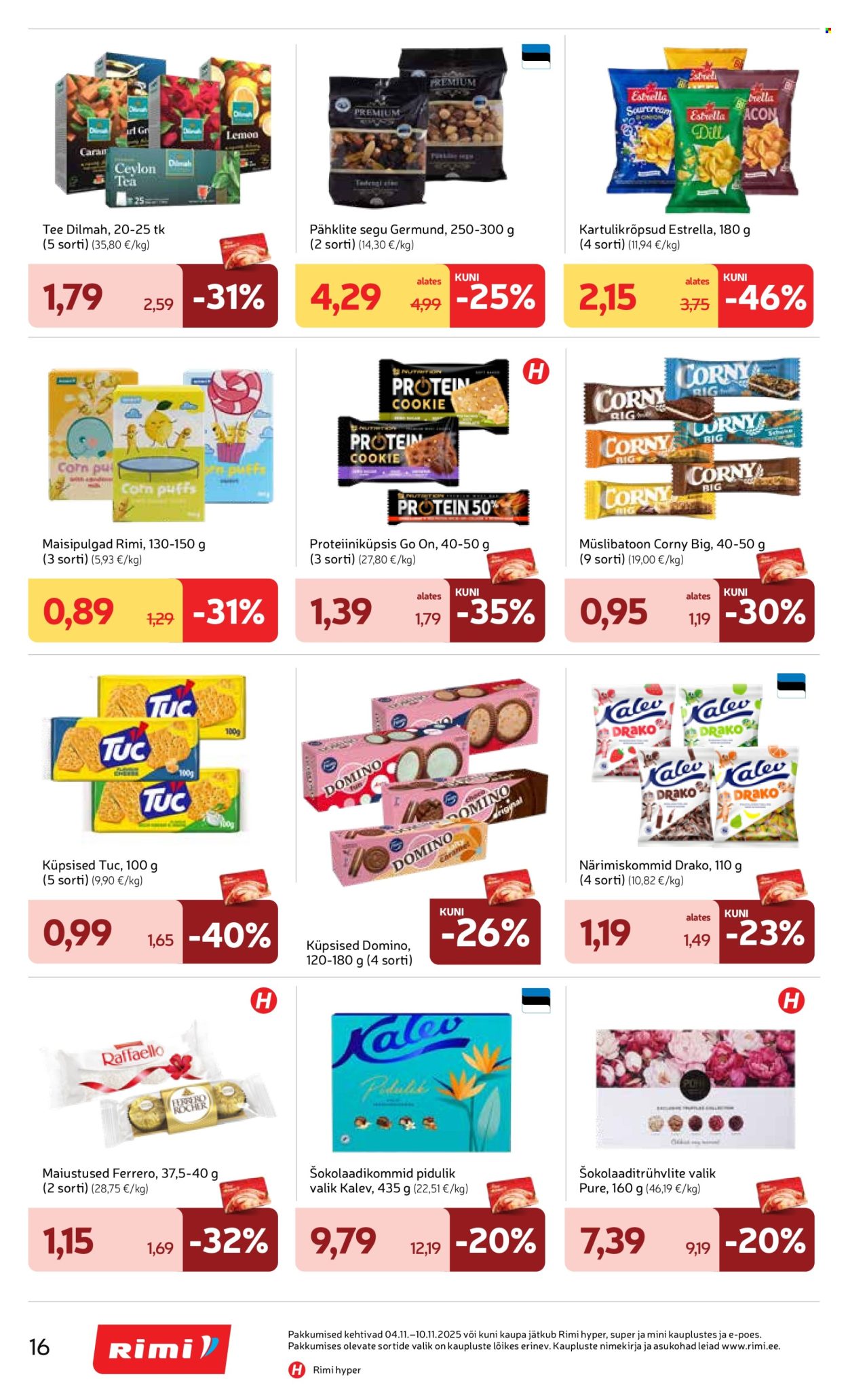 rimi - Rimi kliendileht - Kliendileht (4.11 - 10.11.2025) - page: 16